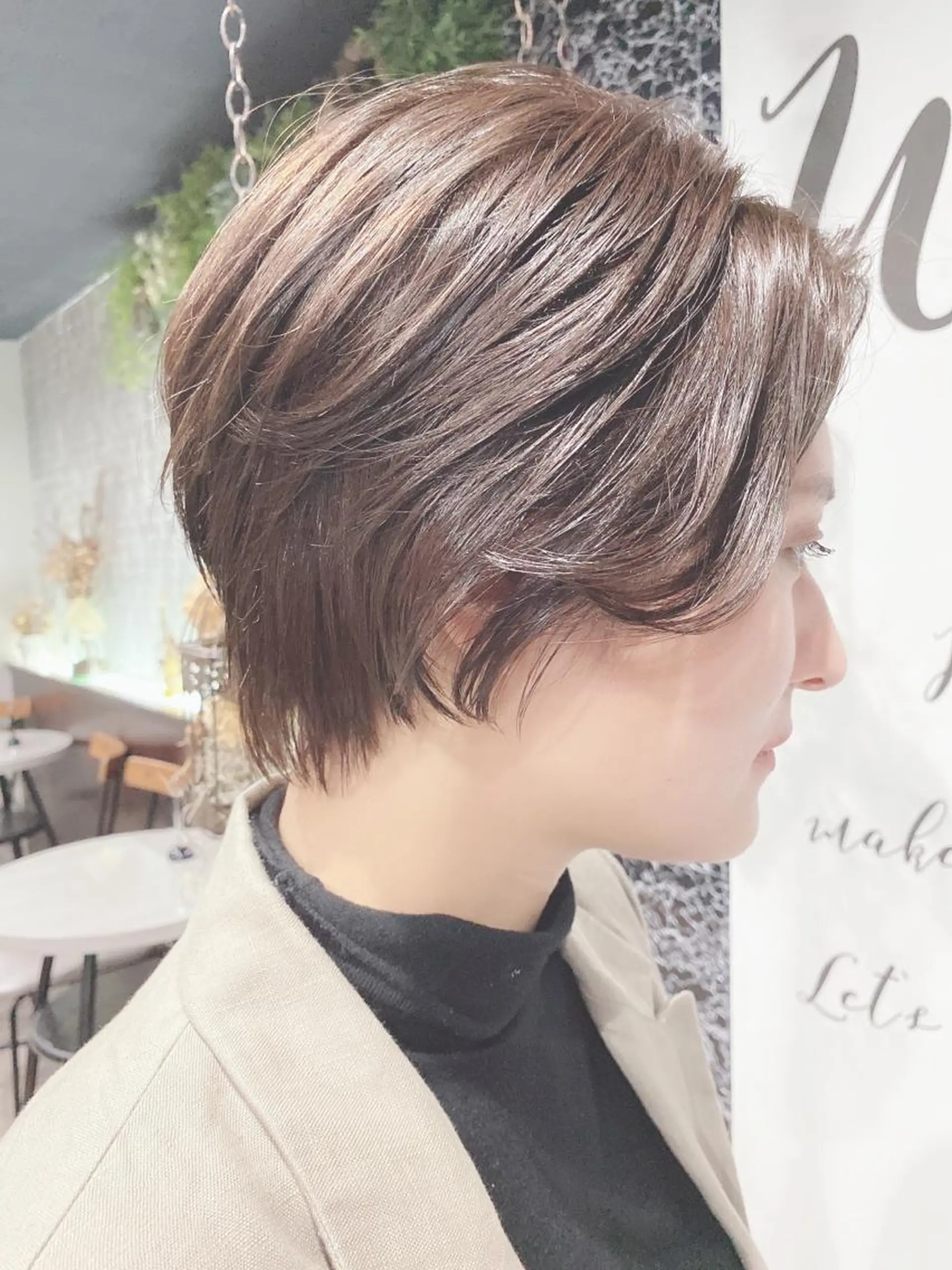 ショート くびれヘア ショートヘア hairdressing salon　mulum所属・代表Masa 久屋大通駅30秒のヘアスタイル