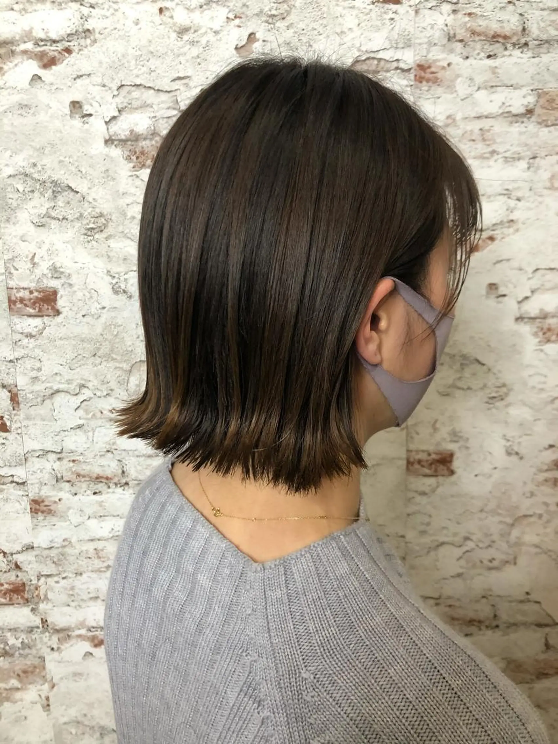 ショート パーソナルカラー 藤本夢のヘアスタイル