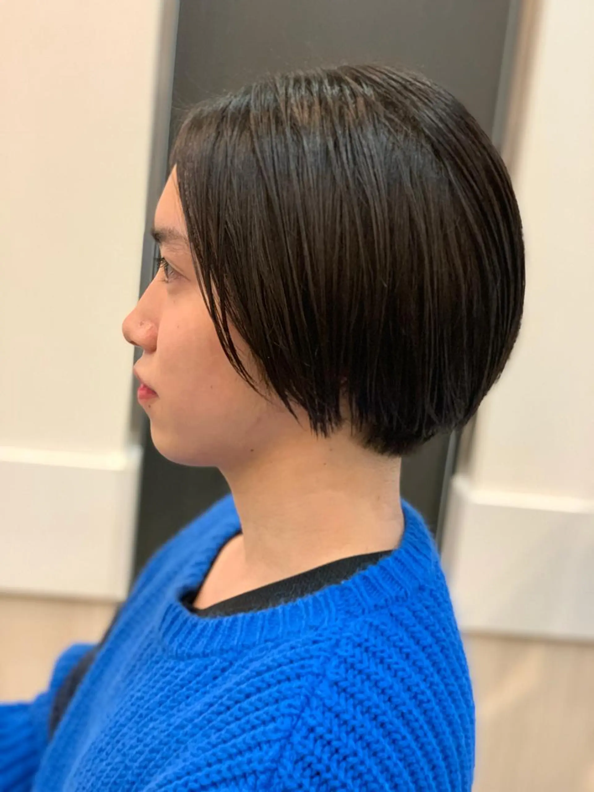 ミディアム メンズ カット 縮毛矯正 トータルビューティー K:R鶴川のヘアスタイル