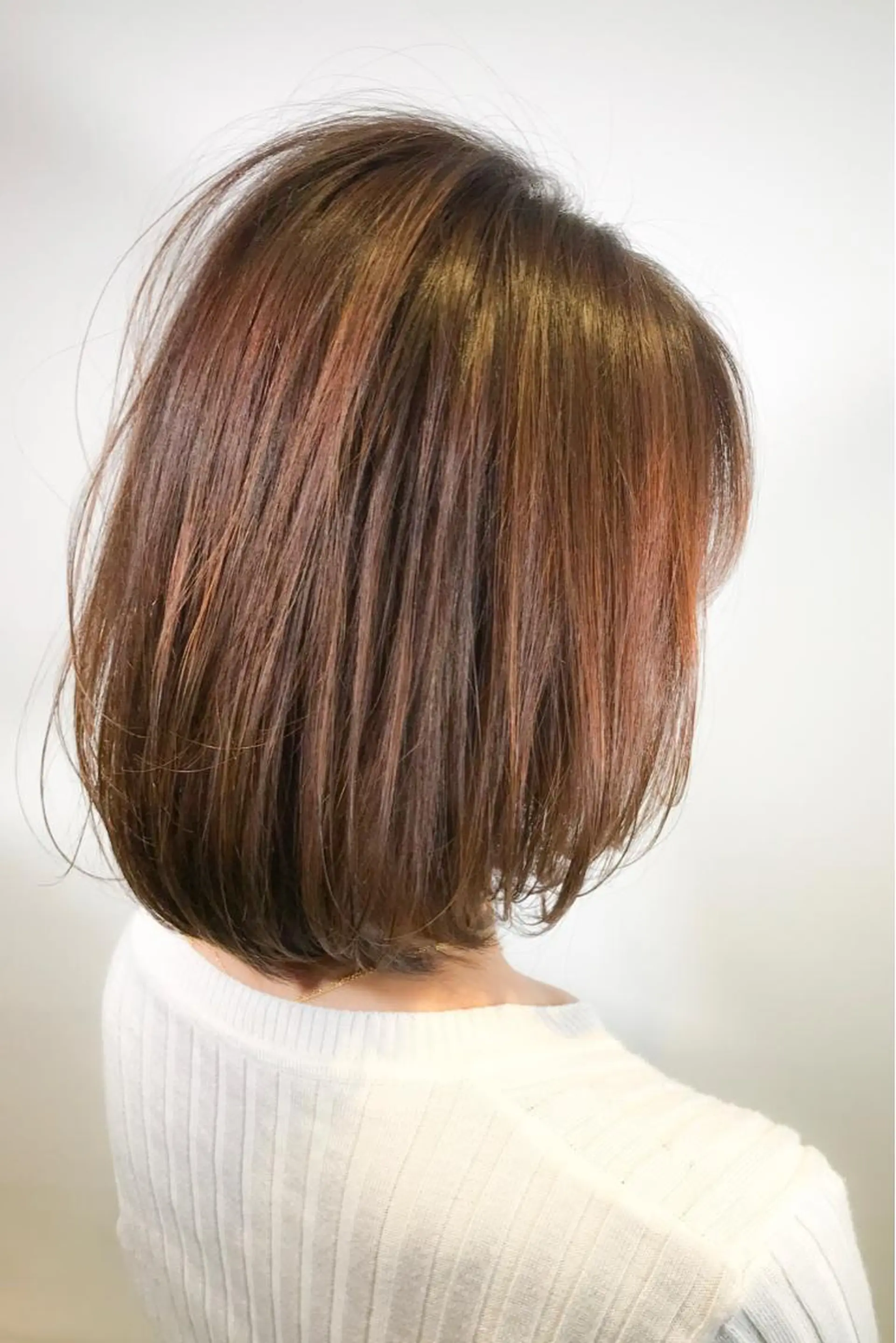 ミディアム カラー BIANCO北堀江 AKANEのヘアスタイル