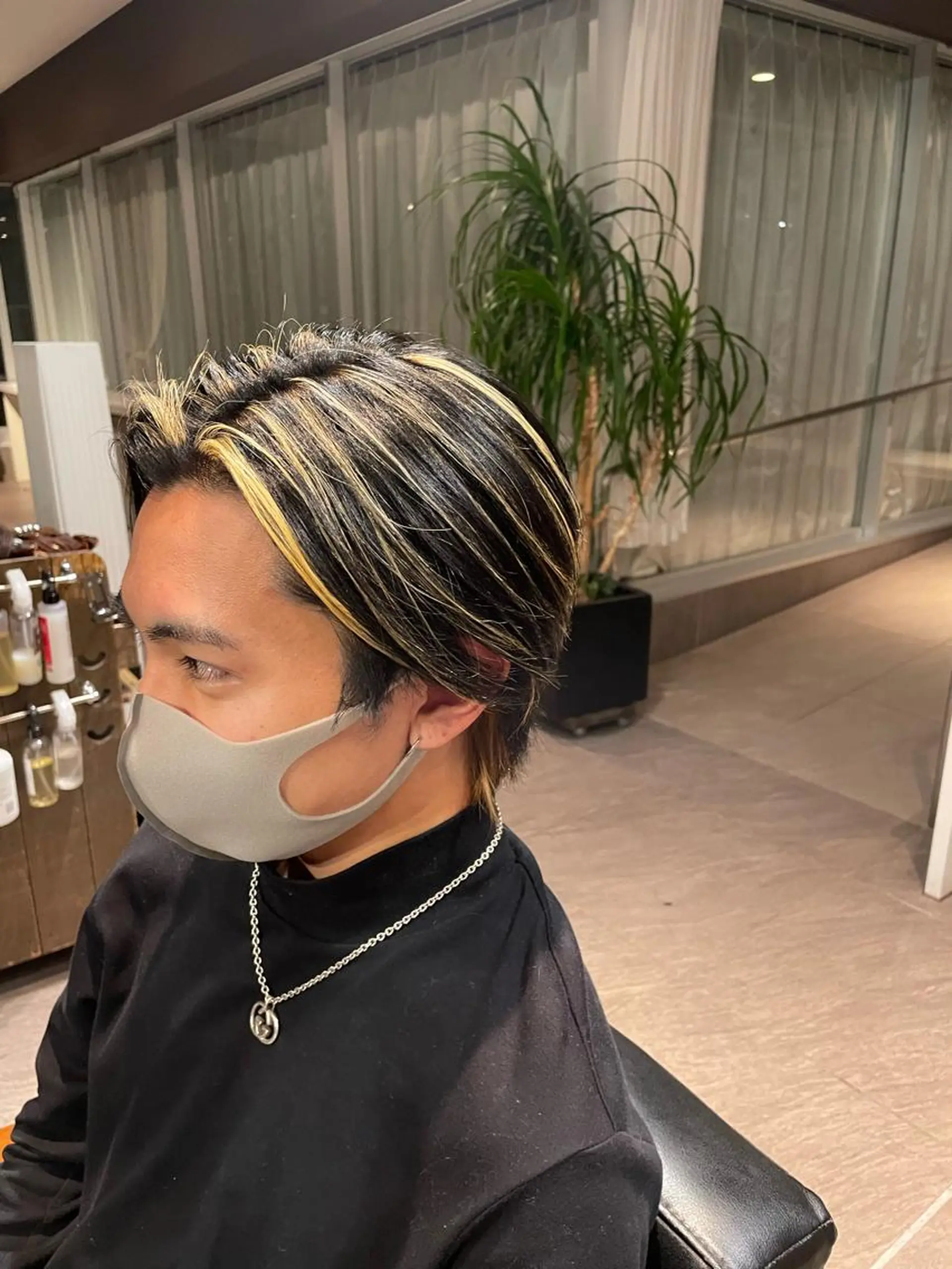ショート カラー ハイライトカラー ハイライト LOKAHI所属・かわいい顔まわり/髪 質改善カラー/小池祐のヘアスタイル