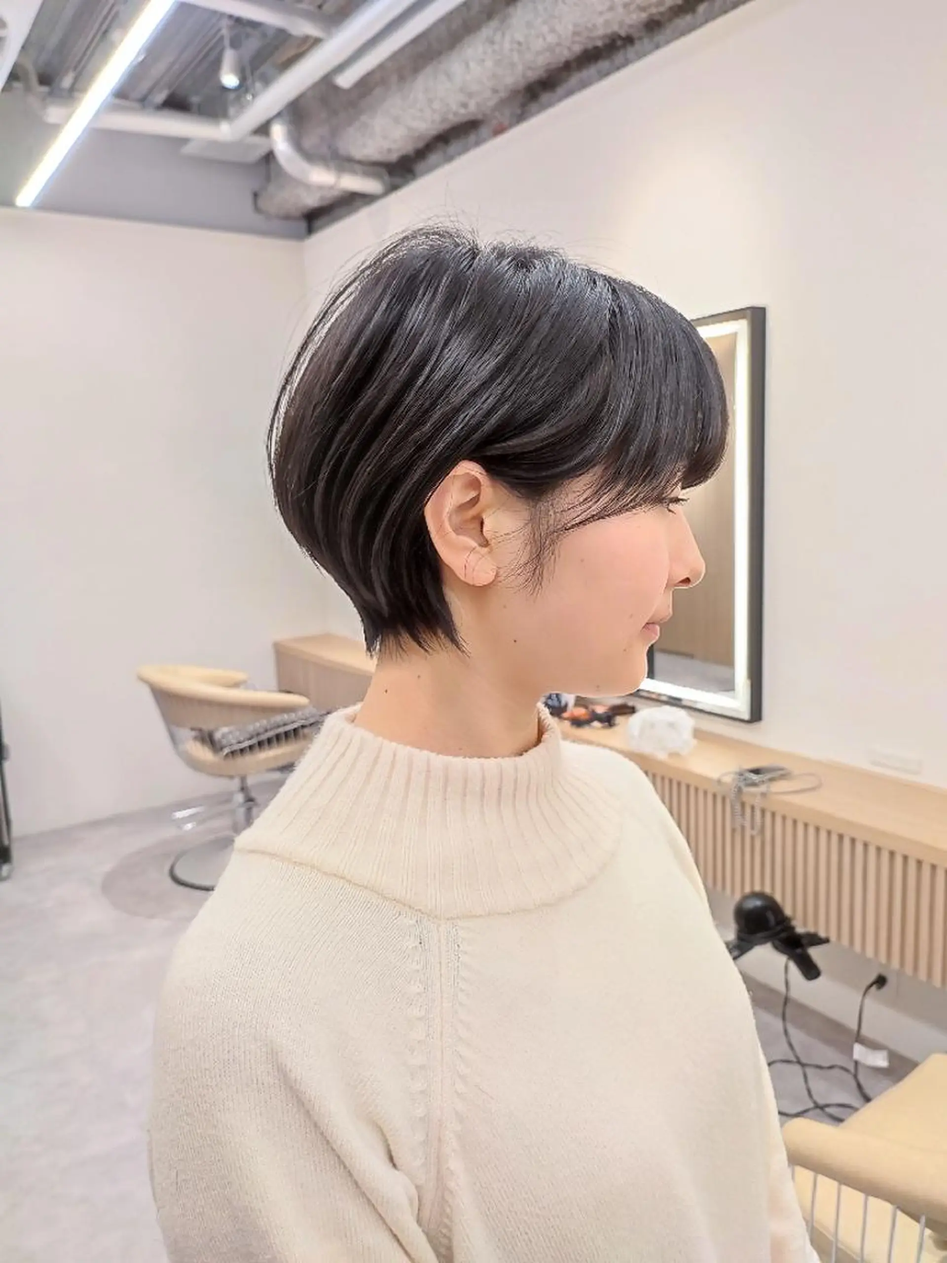 ショート ショートヘア カット ヘアカラー トリートメント Lond profil 浦和所属・【韓国・ショー ト・パーマ】店長海気のヘアスタイル