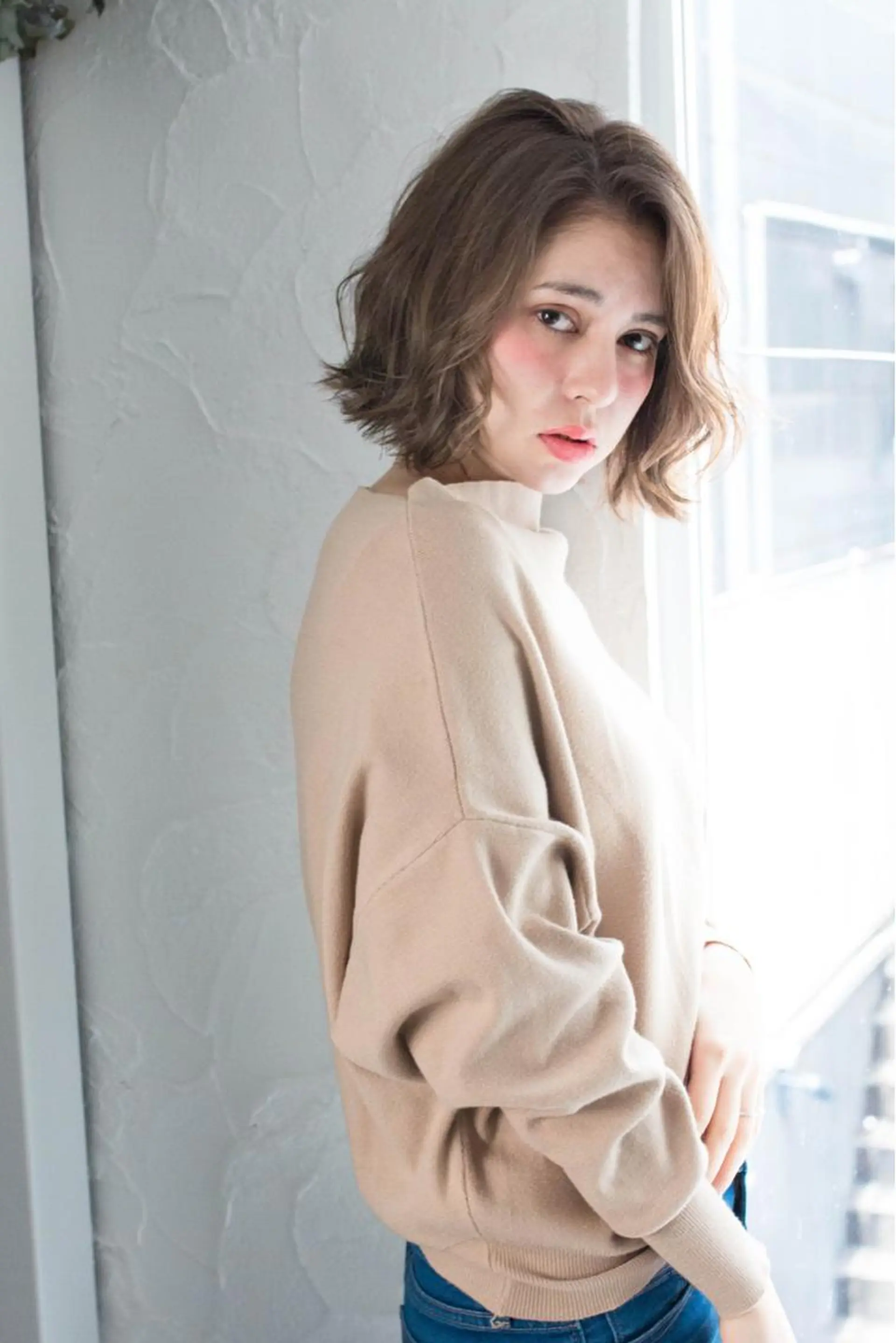 ミディアム ミディアムパーマ 似合わせカット カット ヘアカラー トリートメント REGO所属・🔥似合わせのプロ 🔥REGOのヘアスタイル