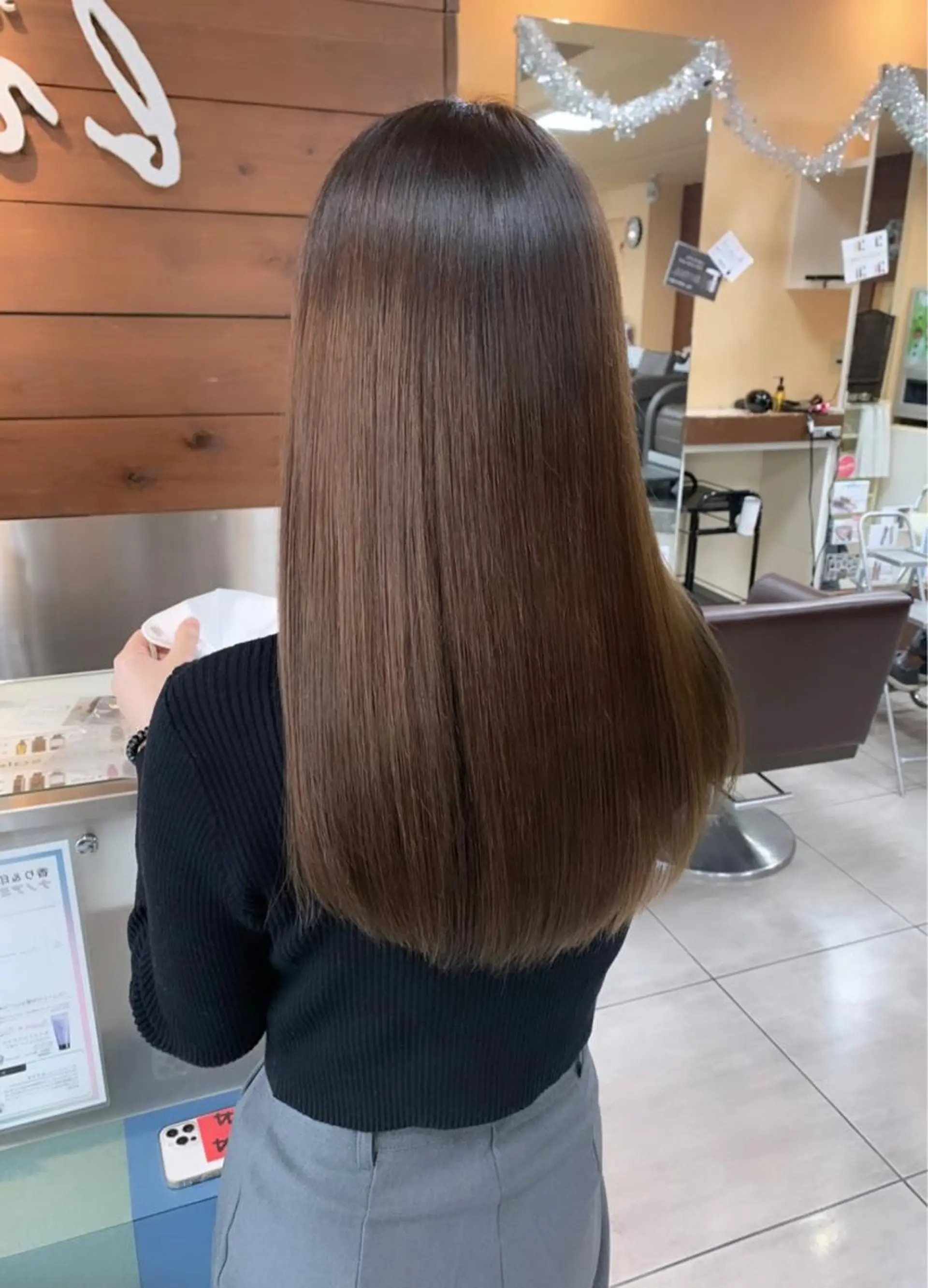 ロング ヘアカラー トリートメント 🫧艶髪カラー🫧 森本くるみのヘアスタイル