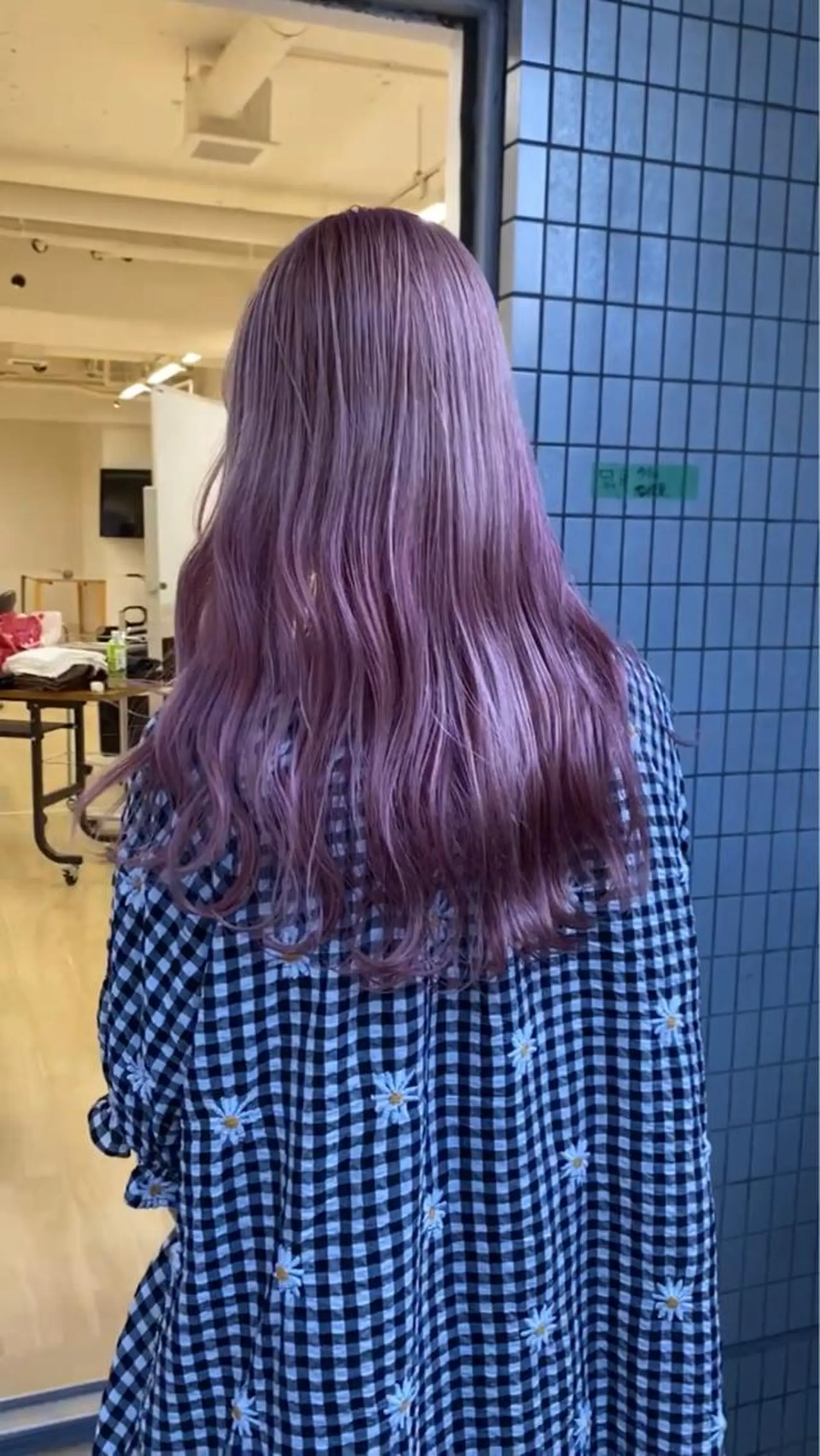 ロング 縮毛矯正/髪質改善 斉藤春のヘアスタイル