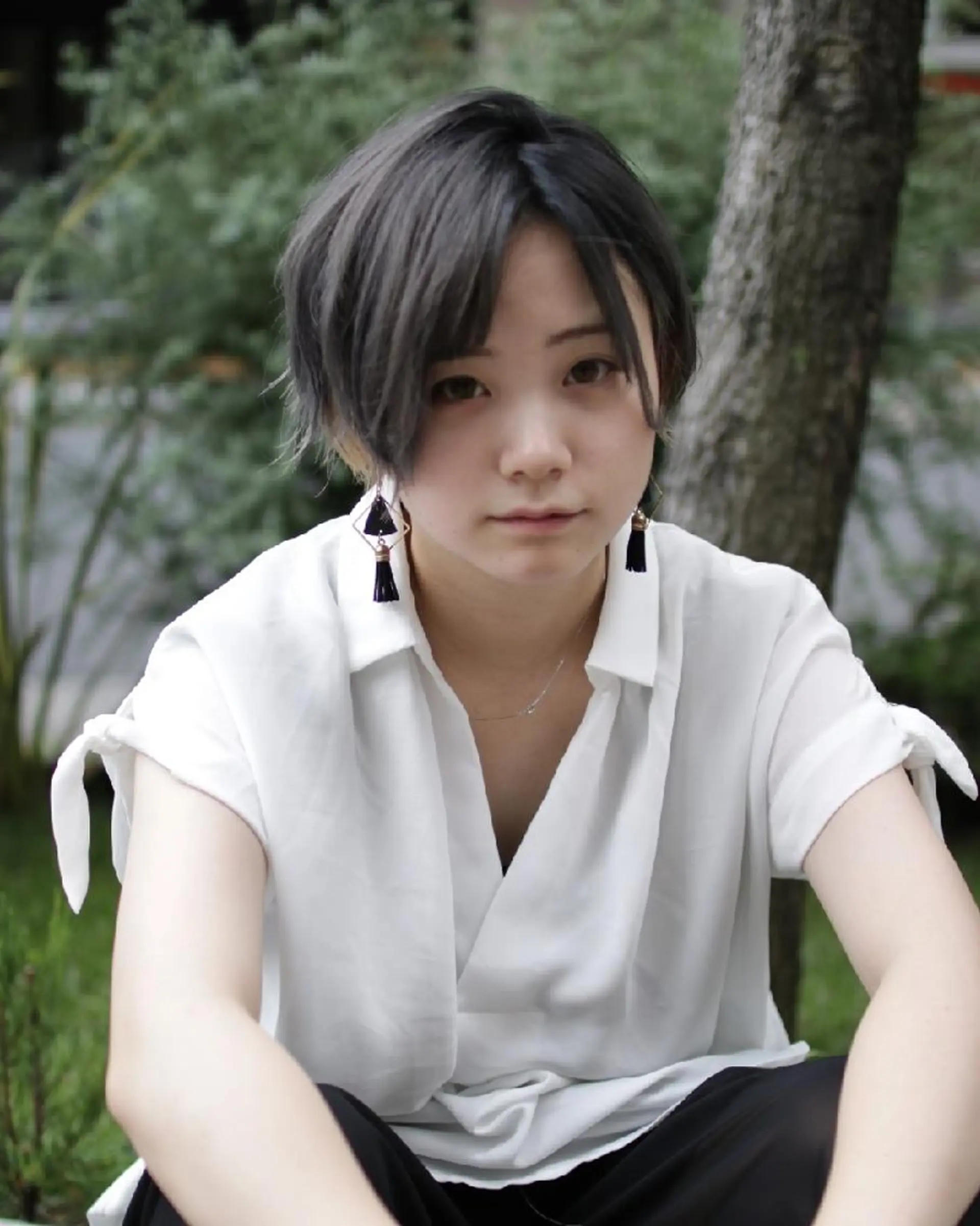 ショート ショートヘア カット ヘアカラー Roji 米田 真一のヘアスタイル