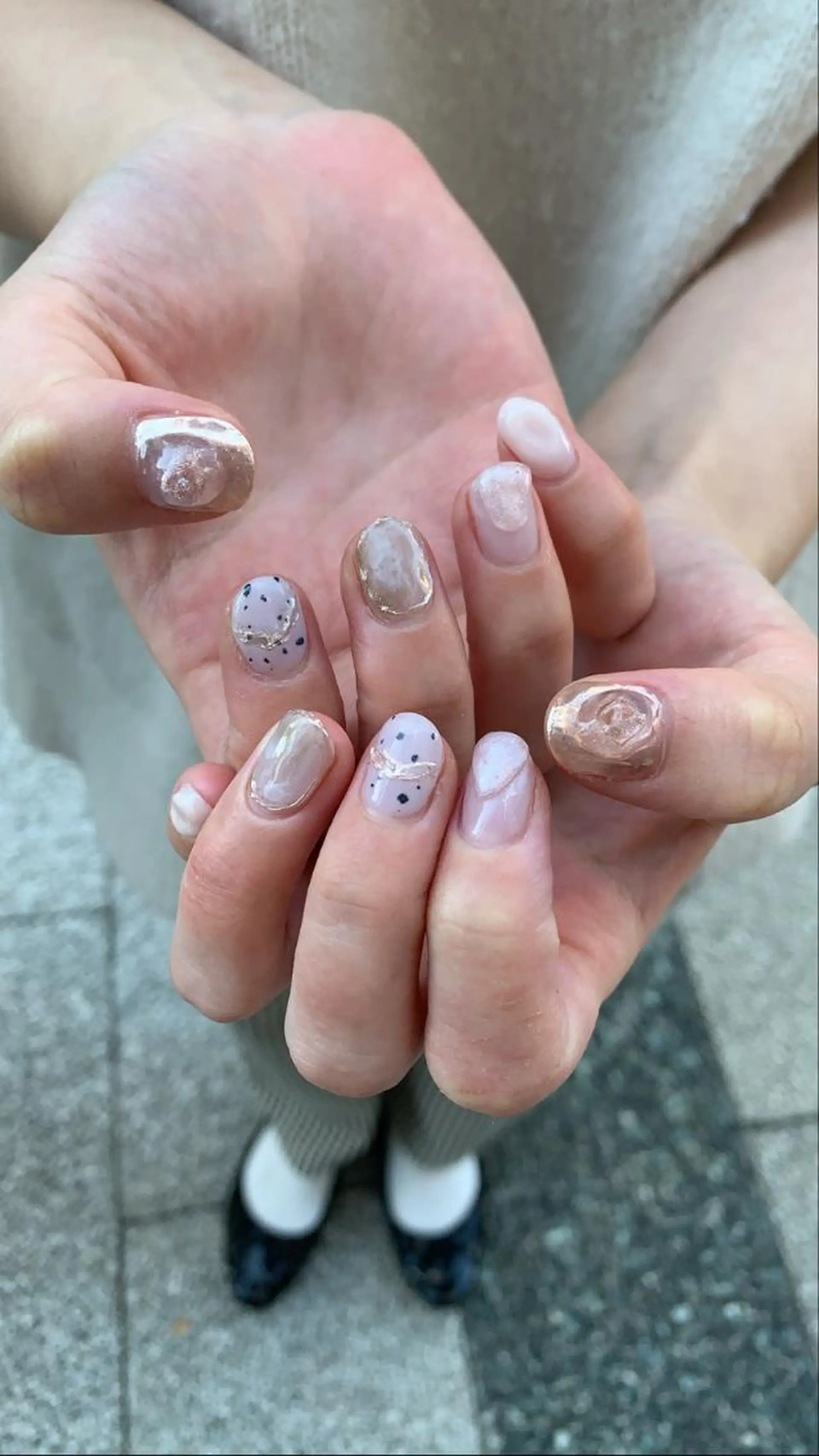 ネイル 冬ネイル nail＊ runa🌻のネイルデザイン