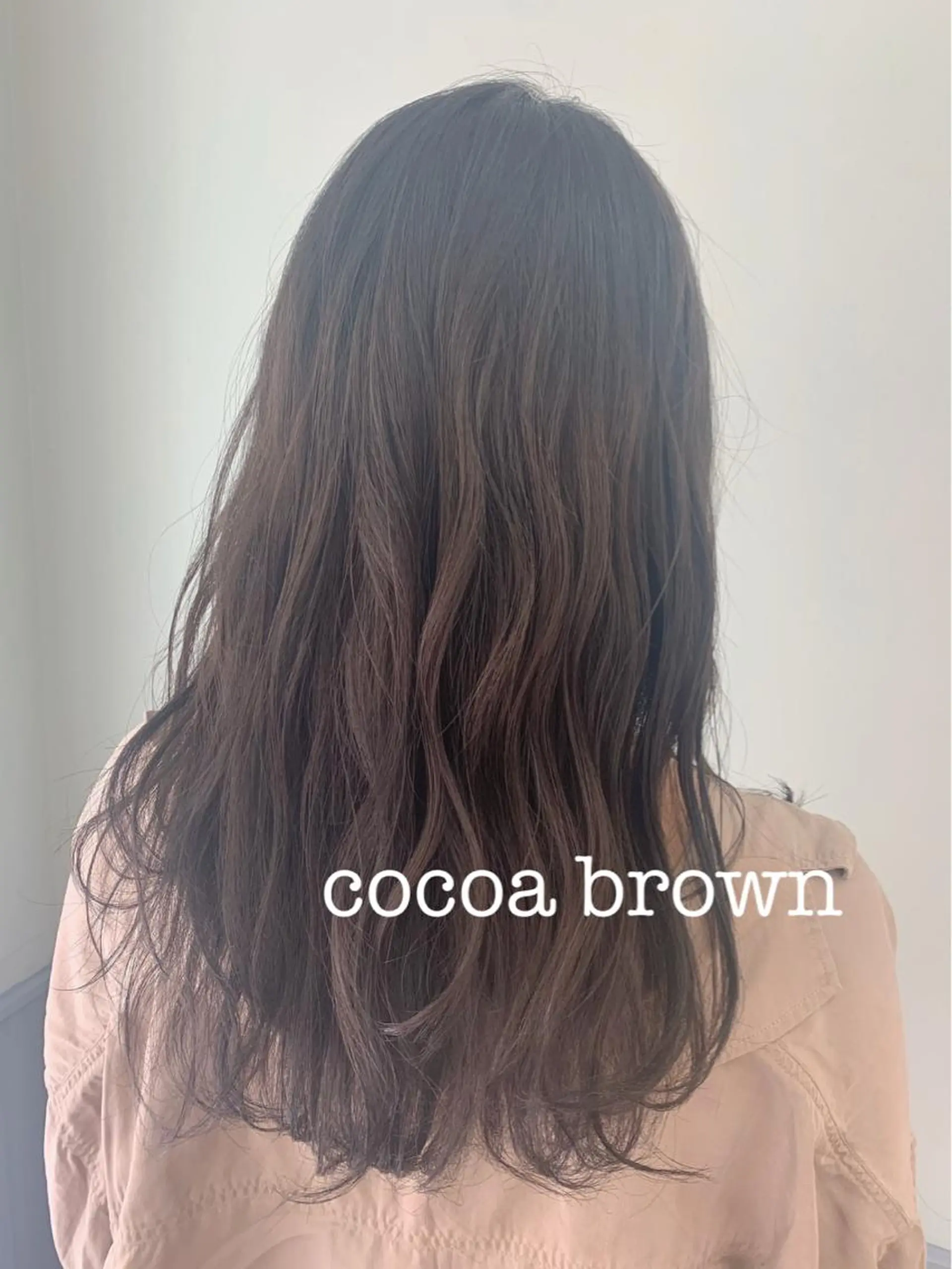 セミロング カラー ブラウンカラー ココアブラウン カット ヘアカラー トリートメント 🌿椿 夢来🌿のヘアスタイル