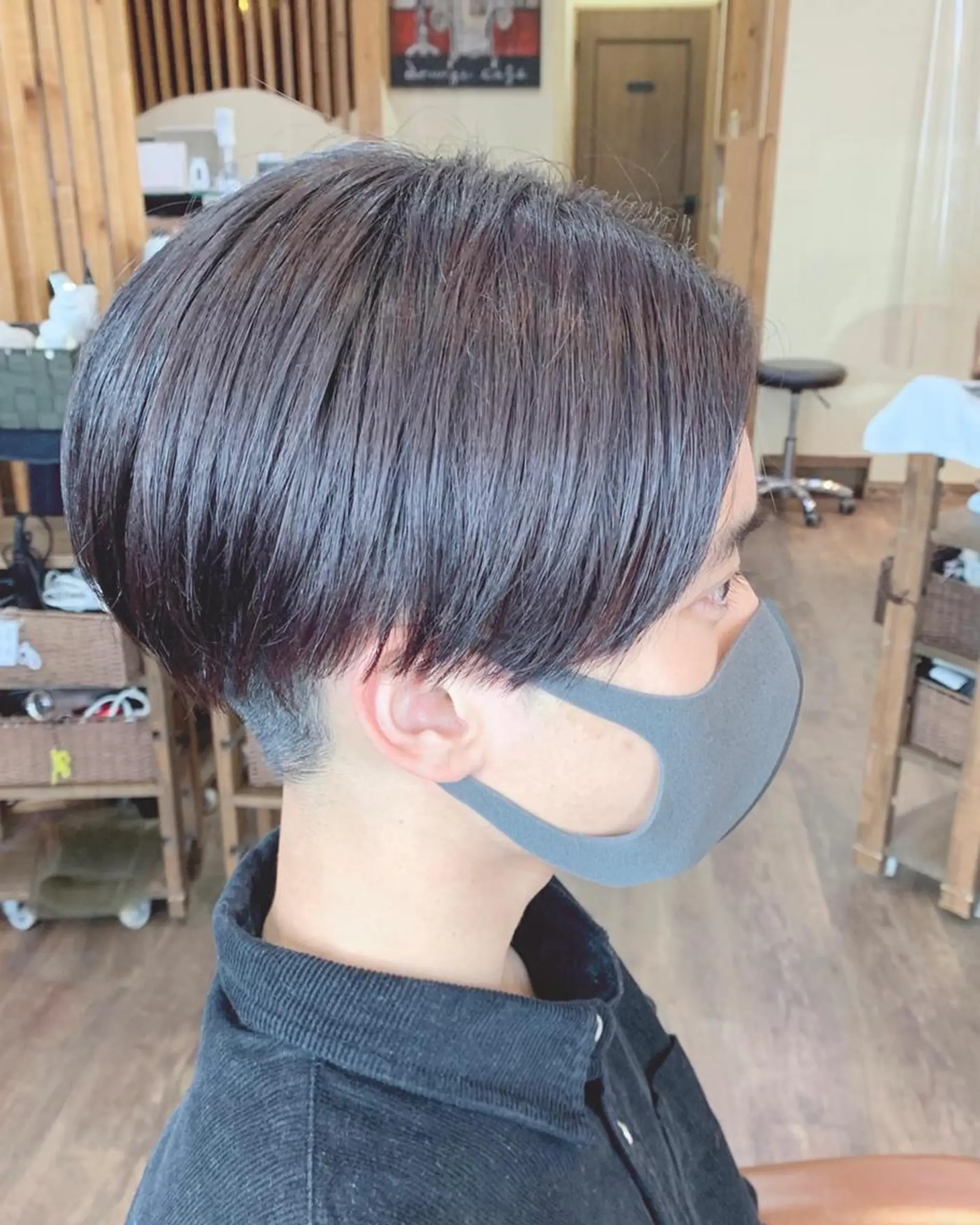 ショート カラー メンズ センターパート 学生(メンズ向け) メンズショート ツーブロック 外国人風カラー 🌿ヤマグチ ユウキ🌿のヘアスタイル