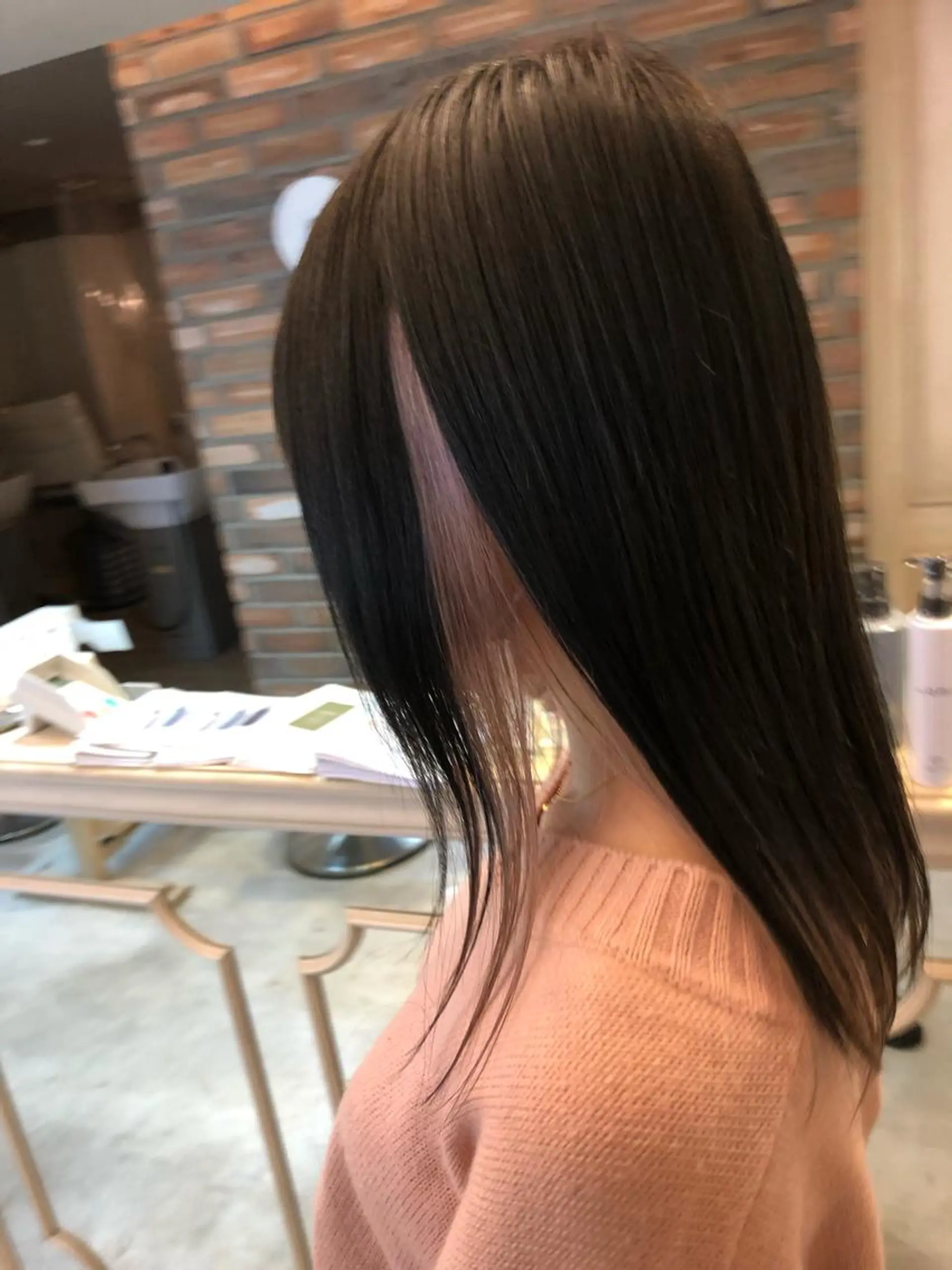 セミロング カラー デザインカラー🎨 下北沢 / 磯部のヘアスタイル