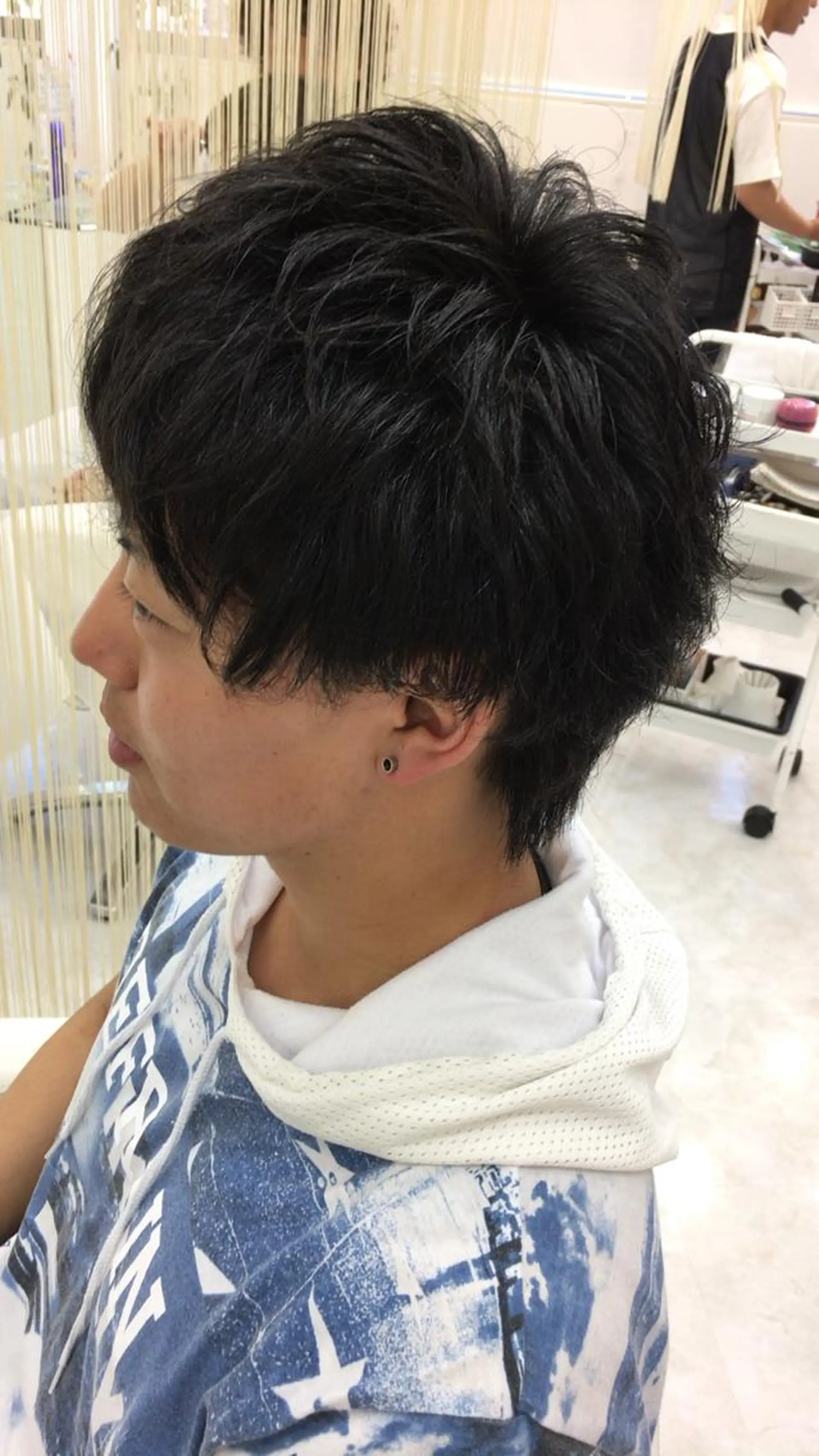 ショート パーマ メンズ メンズパーマ 佐藤 祥太のヘアスタイル