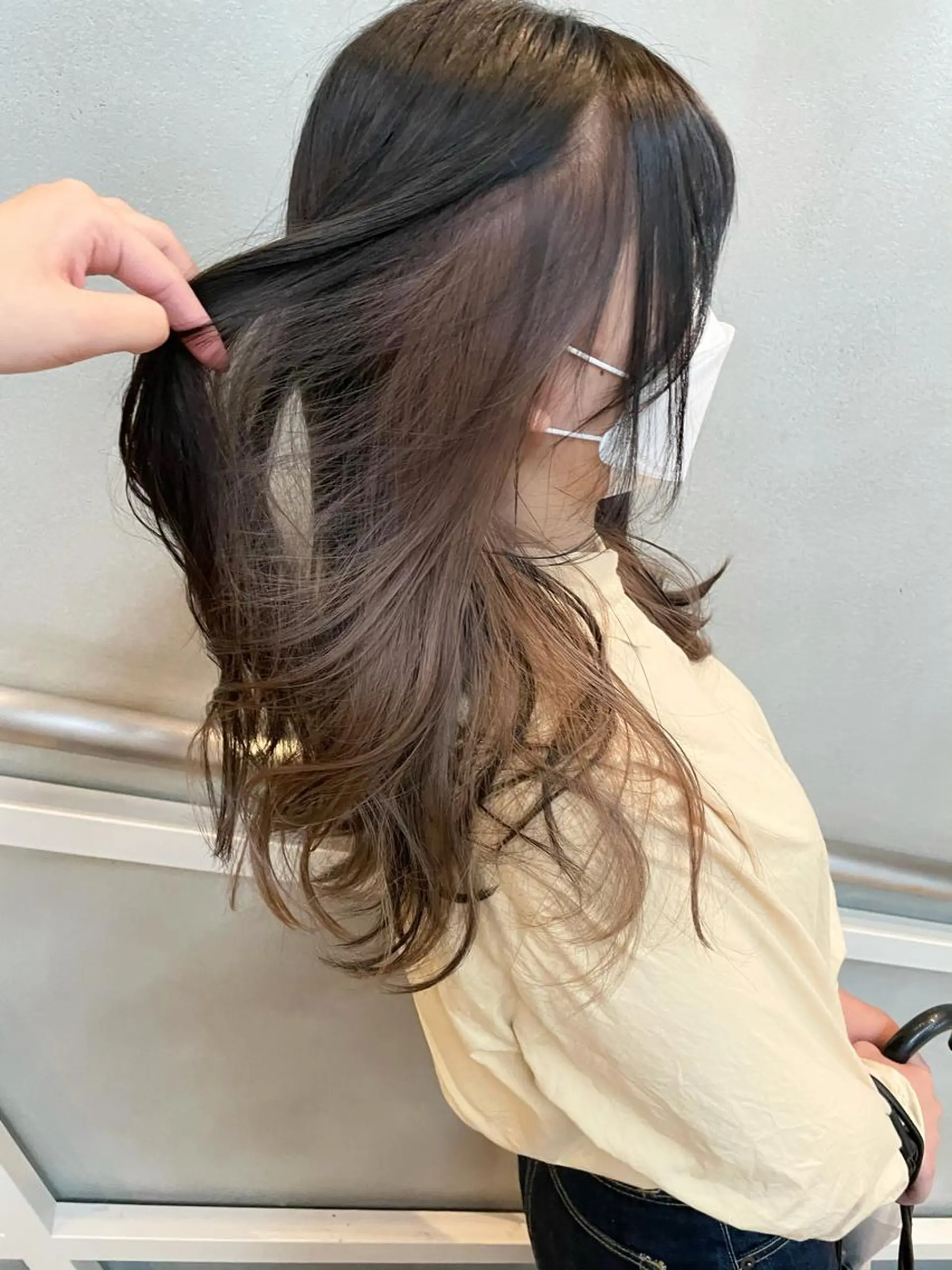 セミロング カラー 沖縄/ヘアアレンジ /着付けのヘアスタイル