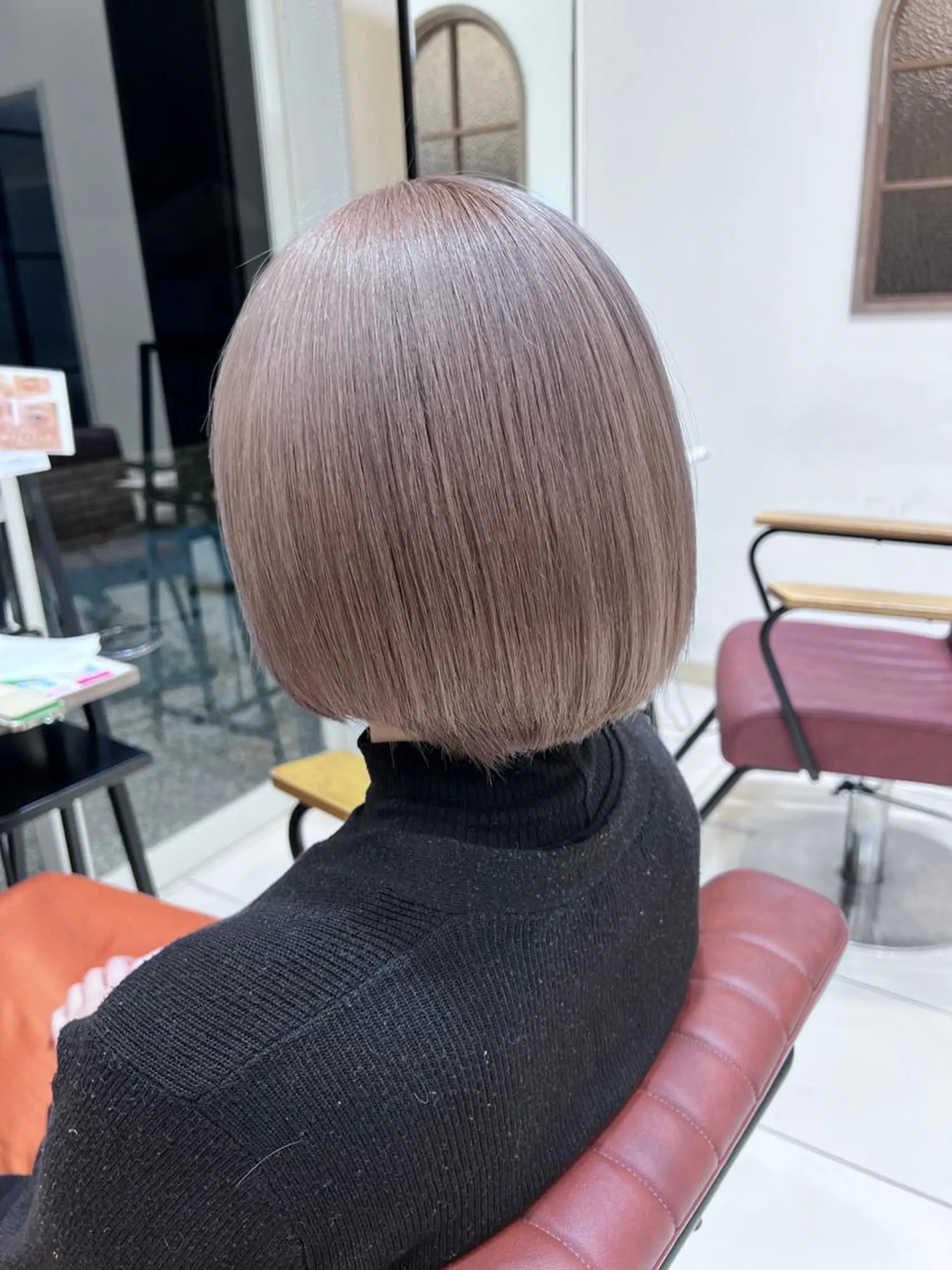 ショート ヘアカラー 髪質改善カラーリスト /根本雄貴のヘアスタイル