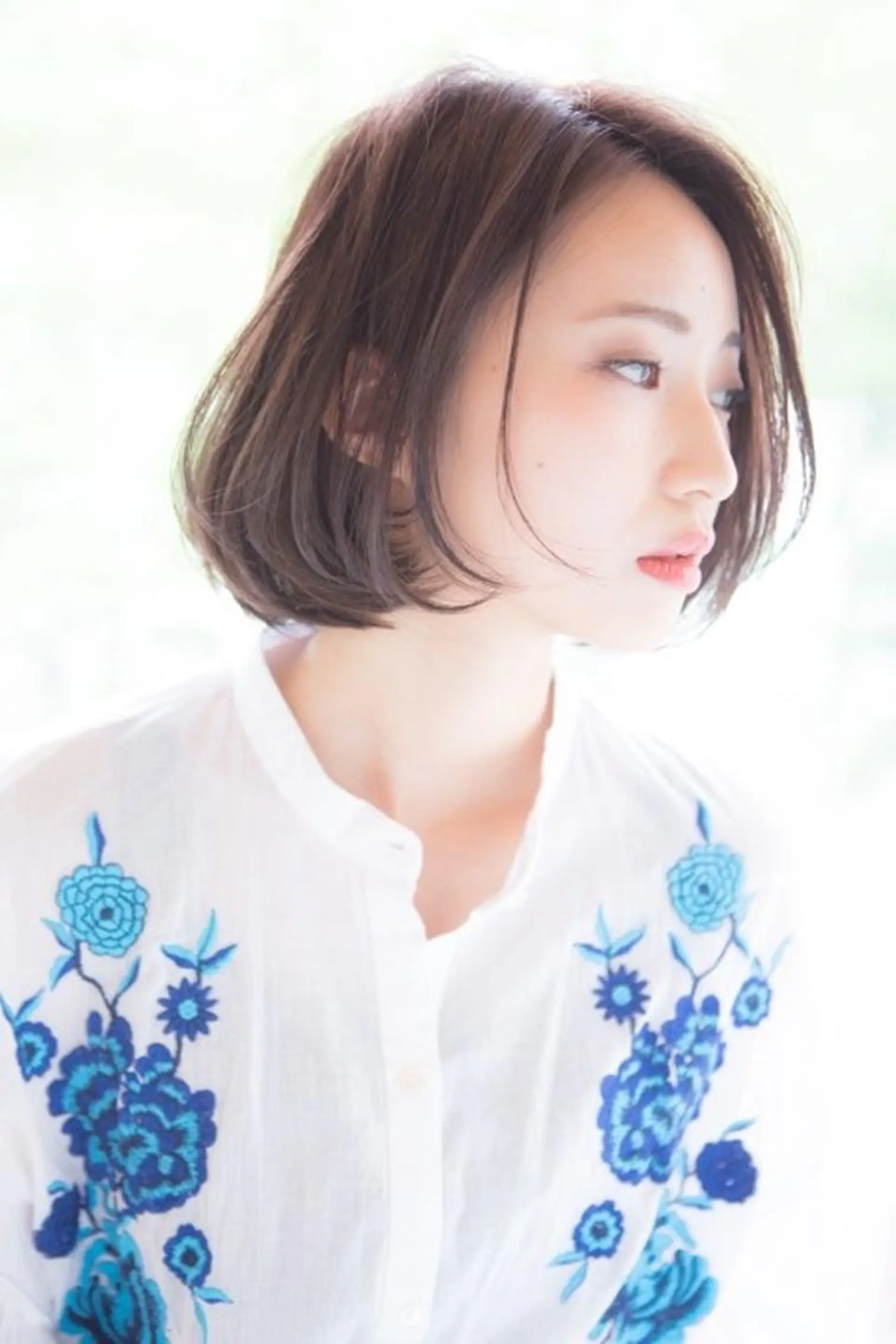 ミディアム ba-boo 広島のヘアスタイル