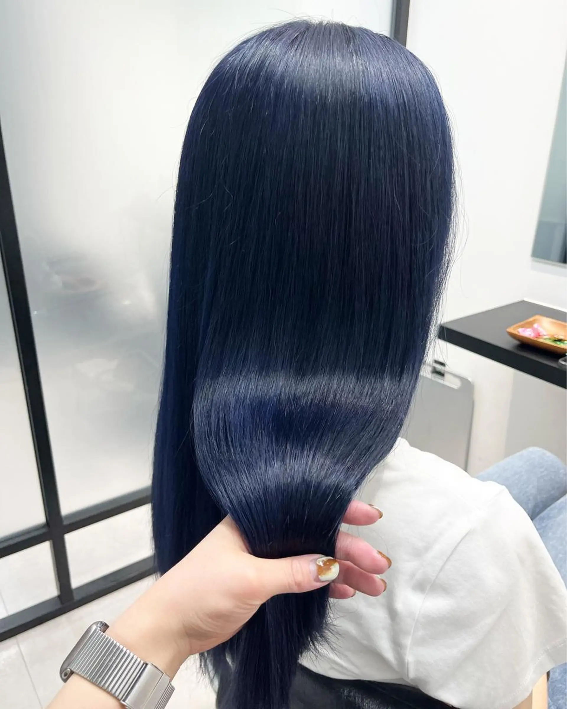 セミロング カラー ヘアカラー SALOWIN横浜所属・𓍯韓国style/ 髪質改善𓍯中村和希のヘアスタイル