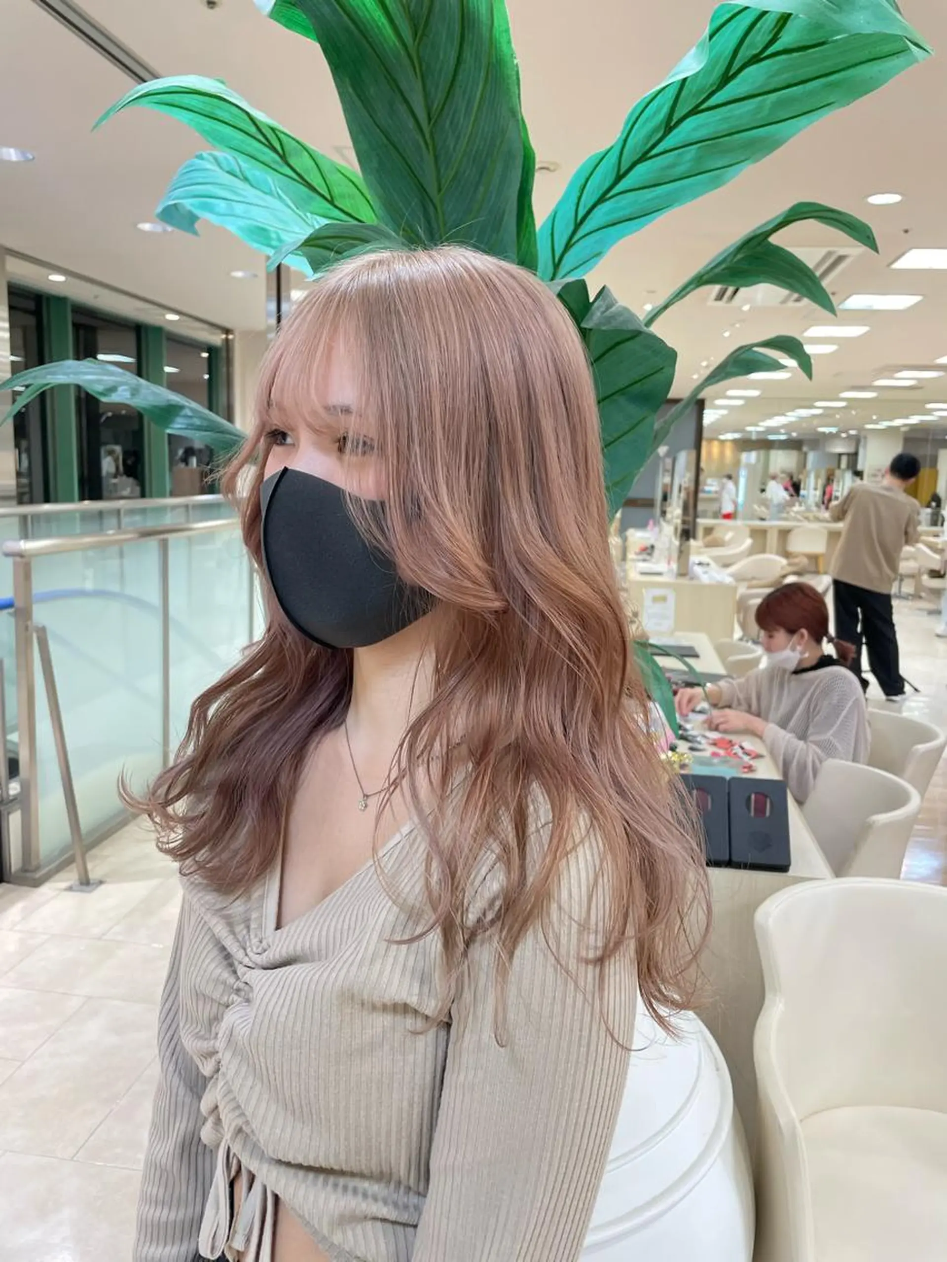 ロング カラー カット ヘアカラー ヘッドスパ ヘアセット 暖色レイヤー 🥀REIRIのヘアスタイル