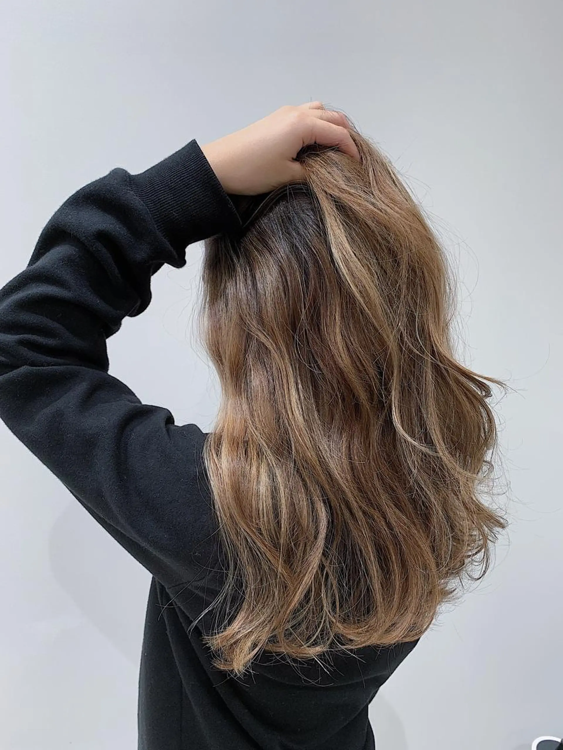 ロング カラー レイヤーカット/艶髪 🎀笠原 優花🎀のヘアスタイル