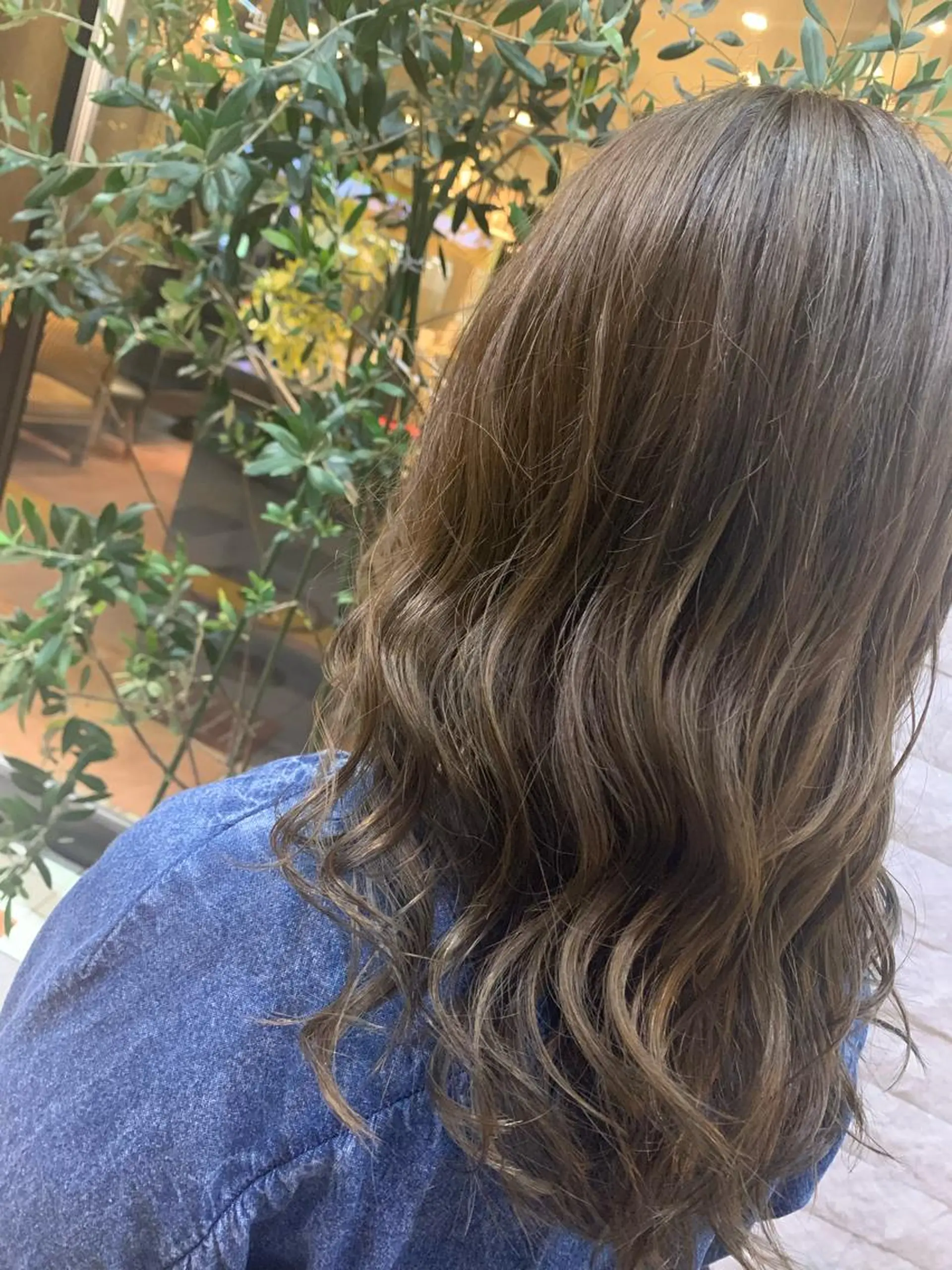ミディアム カラー オリーブカラー 髪質改善✨縮毛矯正 ✨HARUKI✨のヘアスタイル
