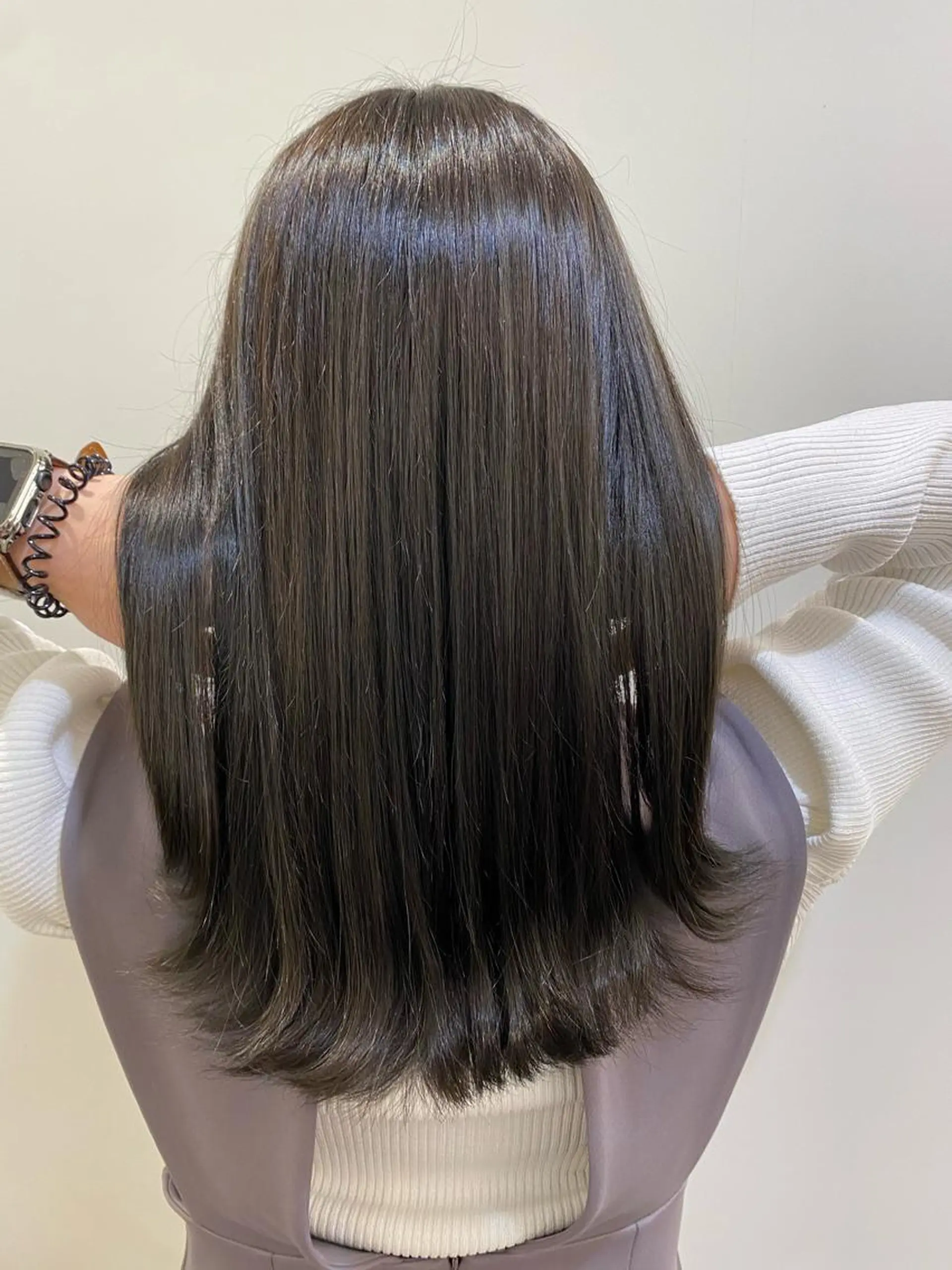 セミロング カラー マツモト カラー/メンズのヘアスタイル