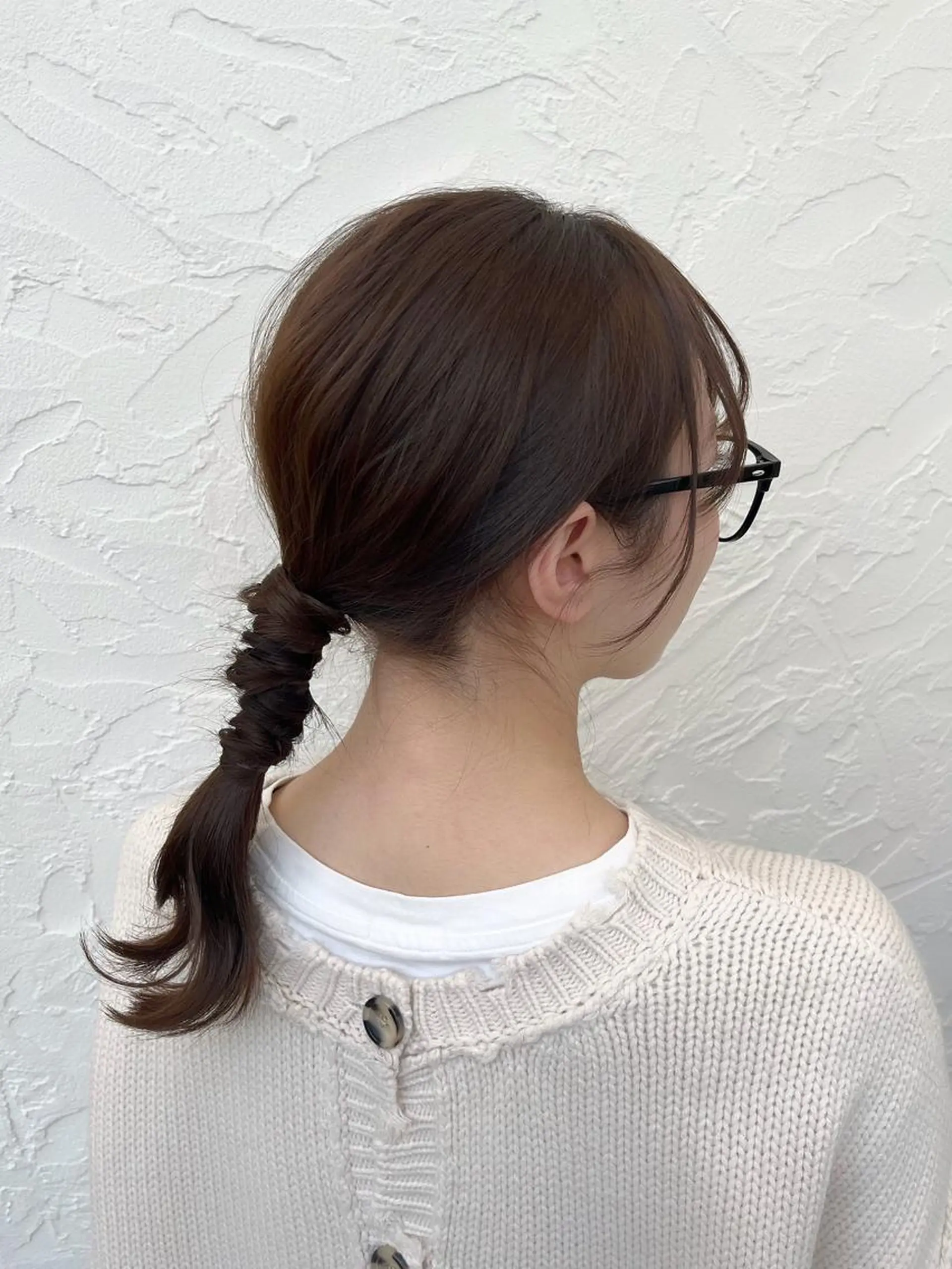 ロング カラー ヘアアレンジ ベージュカラー ミルクティーベージュ 簡単アレンジ 仙台/駅近/ AUTHEN/アンズのヘアスタイル