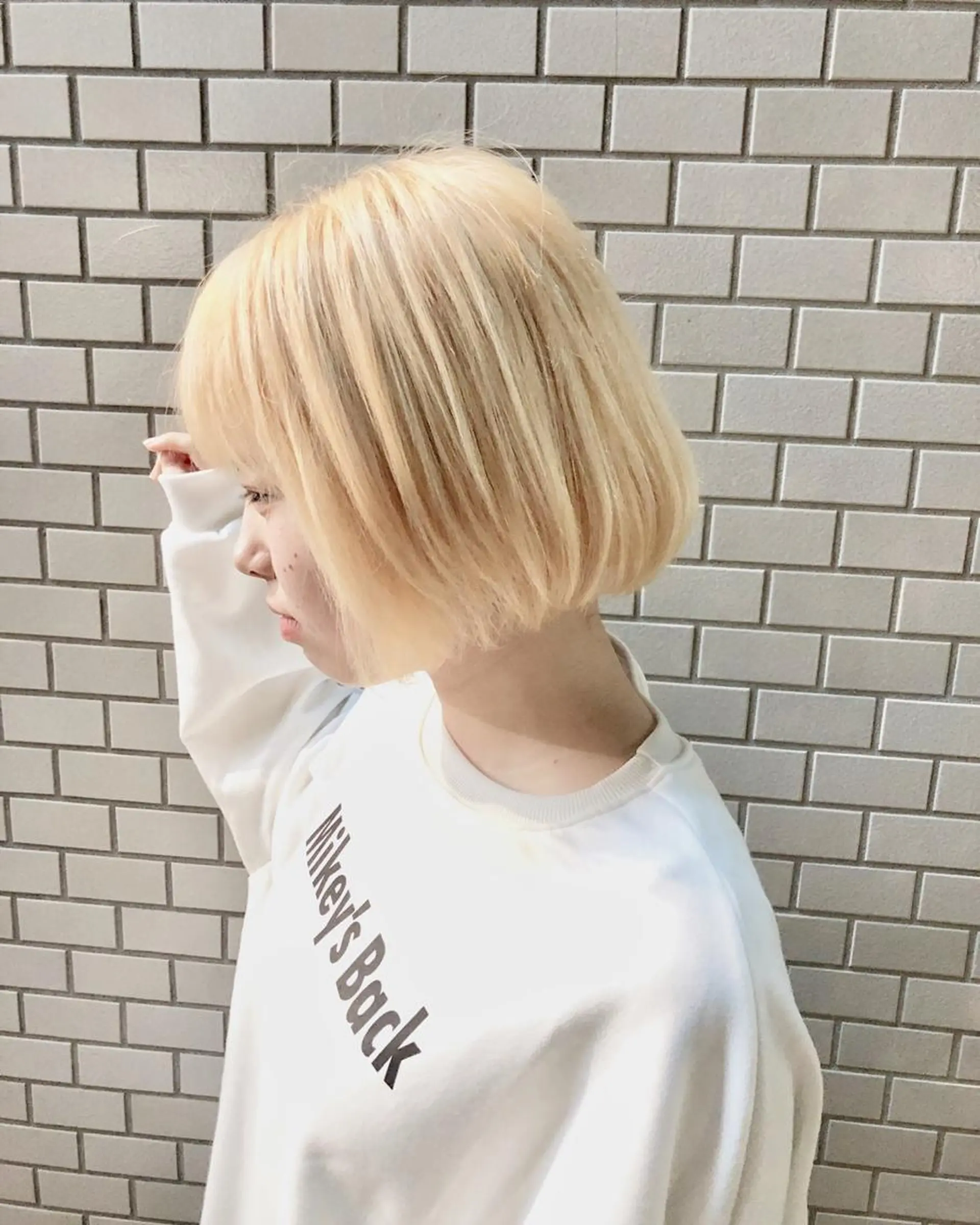 ショート 外国人風カラー ショートが得意✂️ 藤城建太のヘアスタイル