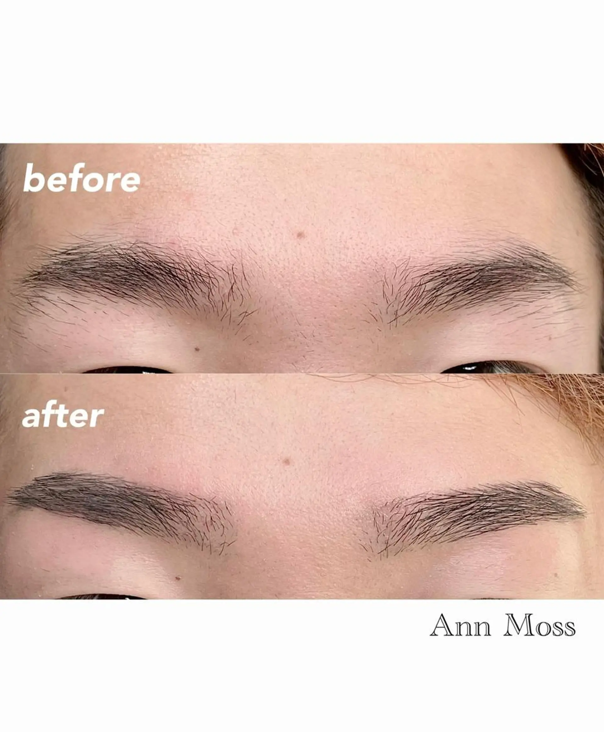 メンズ アイブロウ Ann Moss津田沼店所属・7月限定モデル募集中 Ann Mossのマツエク・マツパデザイン