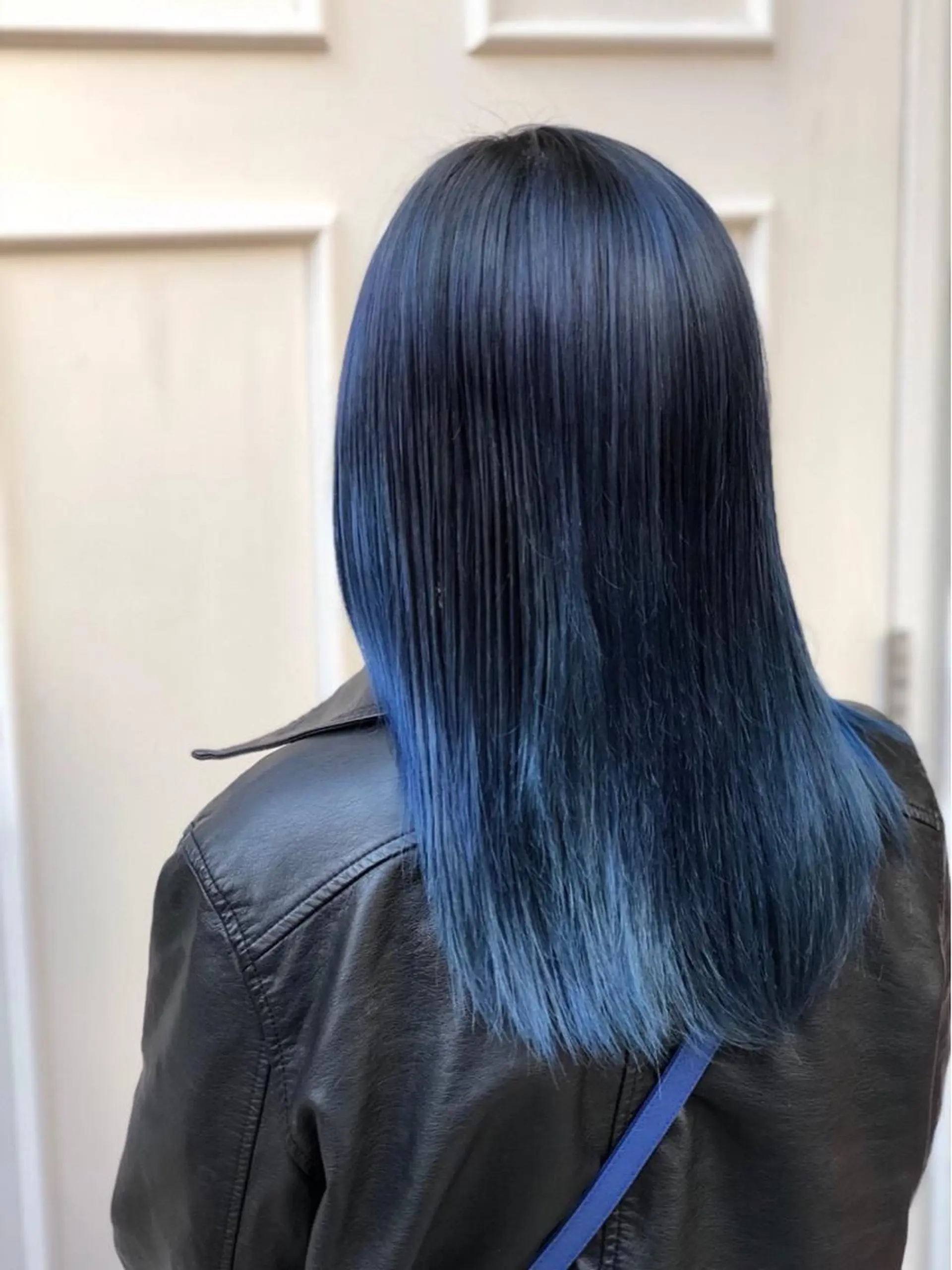 ミディアム カラー ブルーカラー 💈Blanco💈 カラー&ケア🌈のヘアスタイル