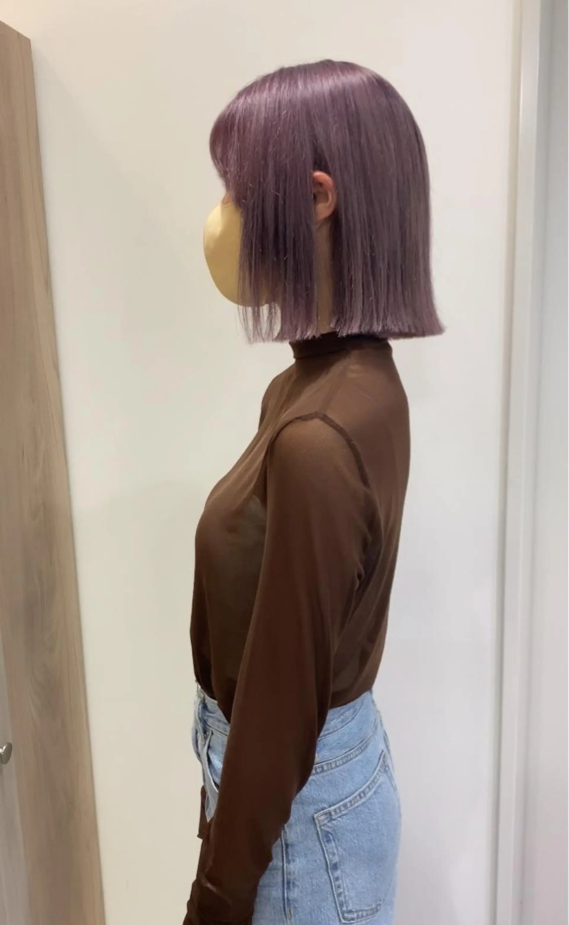 ミディアム カラー THE DAY所属・AKI HASHIMOTOのヘアスタイル