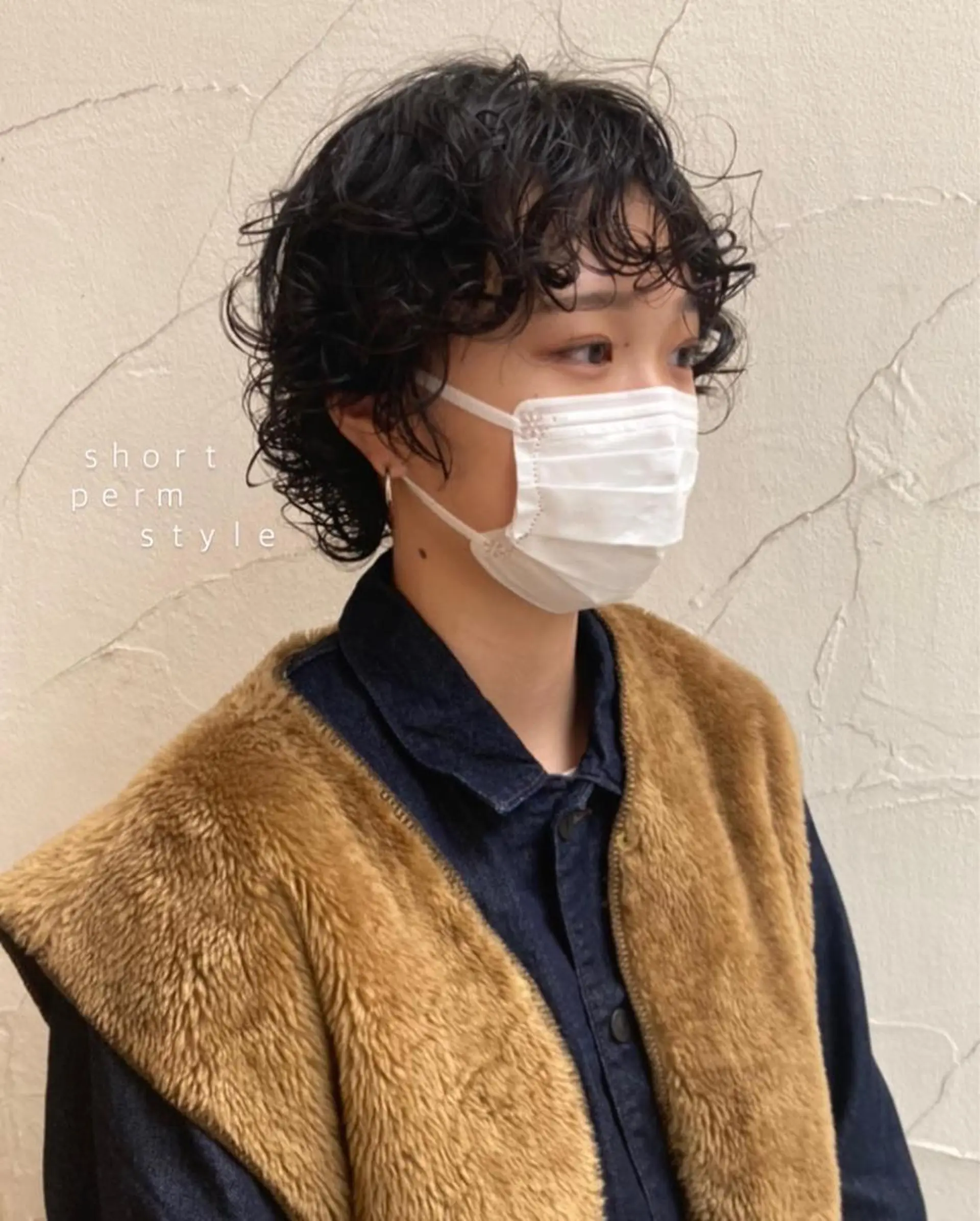 ショート カット パーマ パーマ/名古屋パーマ / コデラ ナナホのヘアスタイル