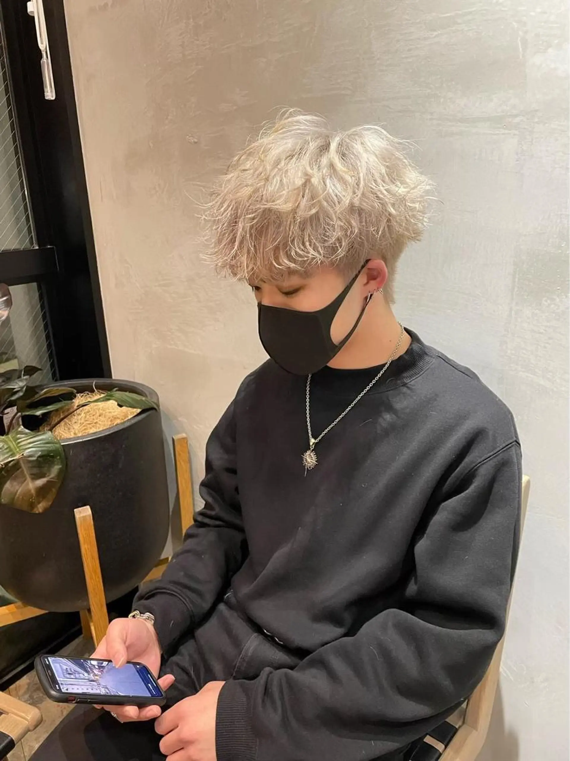 ショート カラー メンズ ヘアカラー トリートメント 渋谷/メンズ特化/ 女子ウケ/FUKAのヘアスタイル