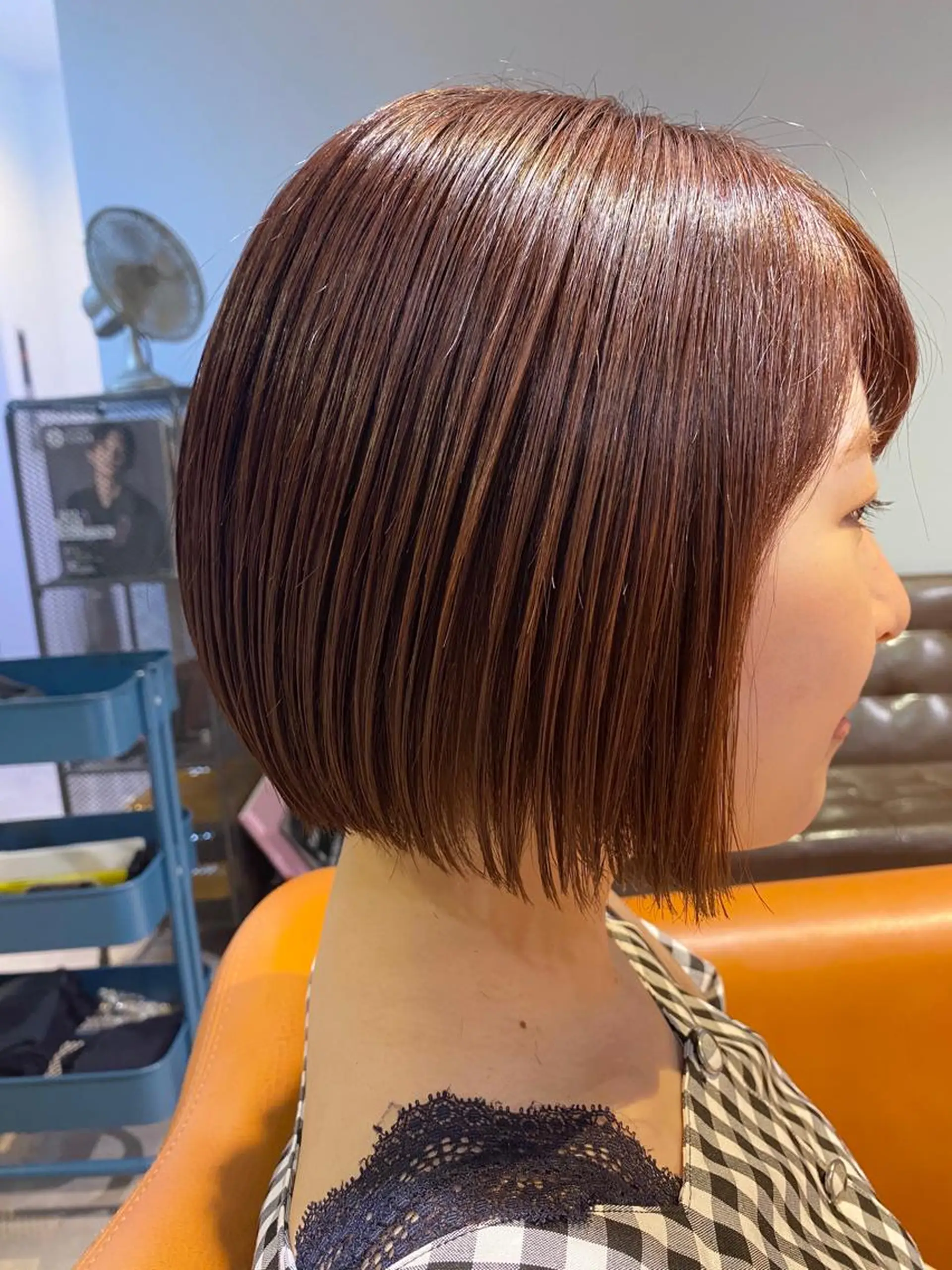 ショート カット トリートメント AUBEHAIRpeony所属・山形酸性ストレート 古川✂︎のヘアスタイル