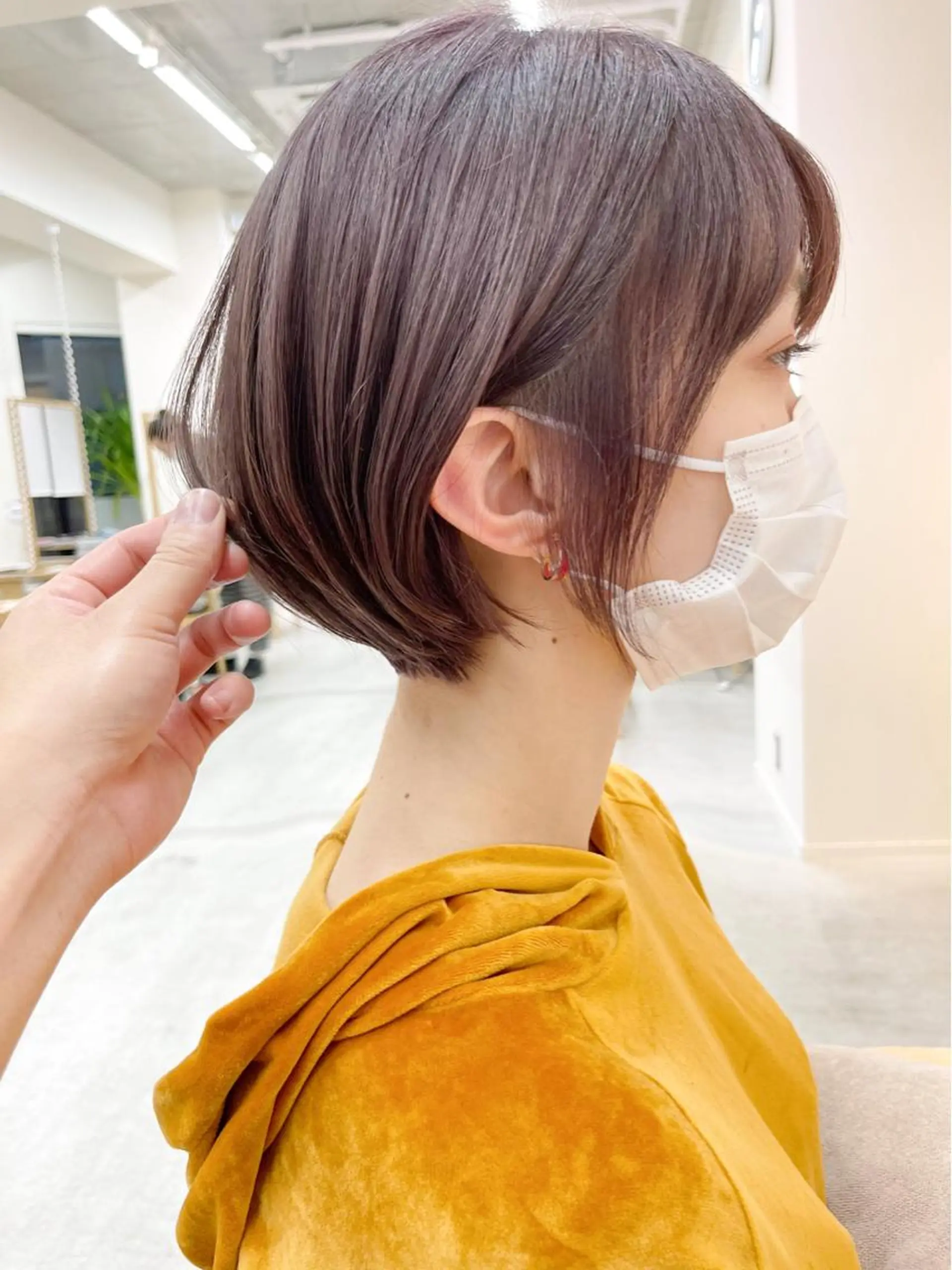 ショート カット ヘアカラー トリートメント 錦糸町カットの匠 AKIRA店長のヘアスタイル