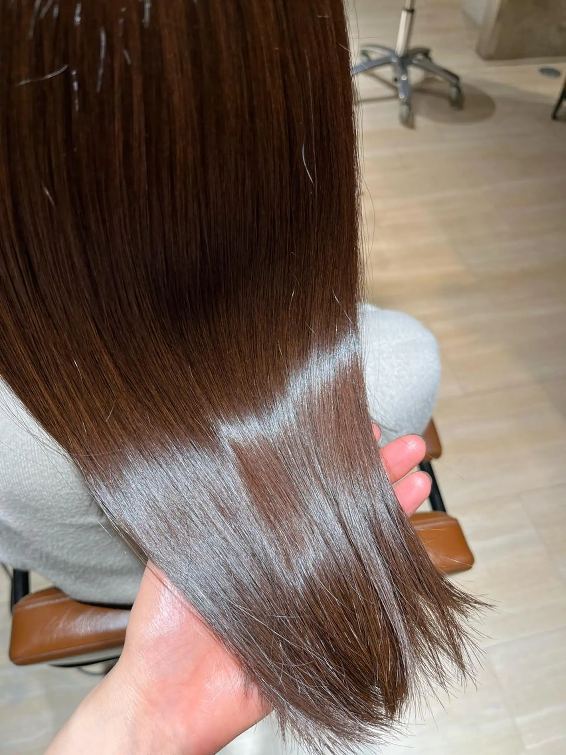 ミディアム レイヤーカット🫧艶 カラー/LILICAのヘアスタイル