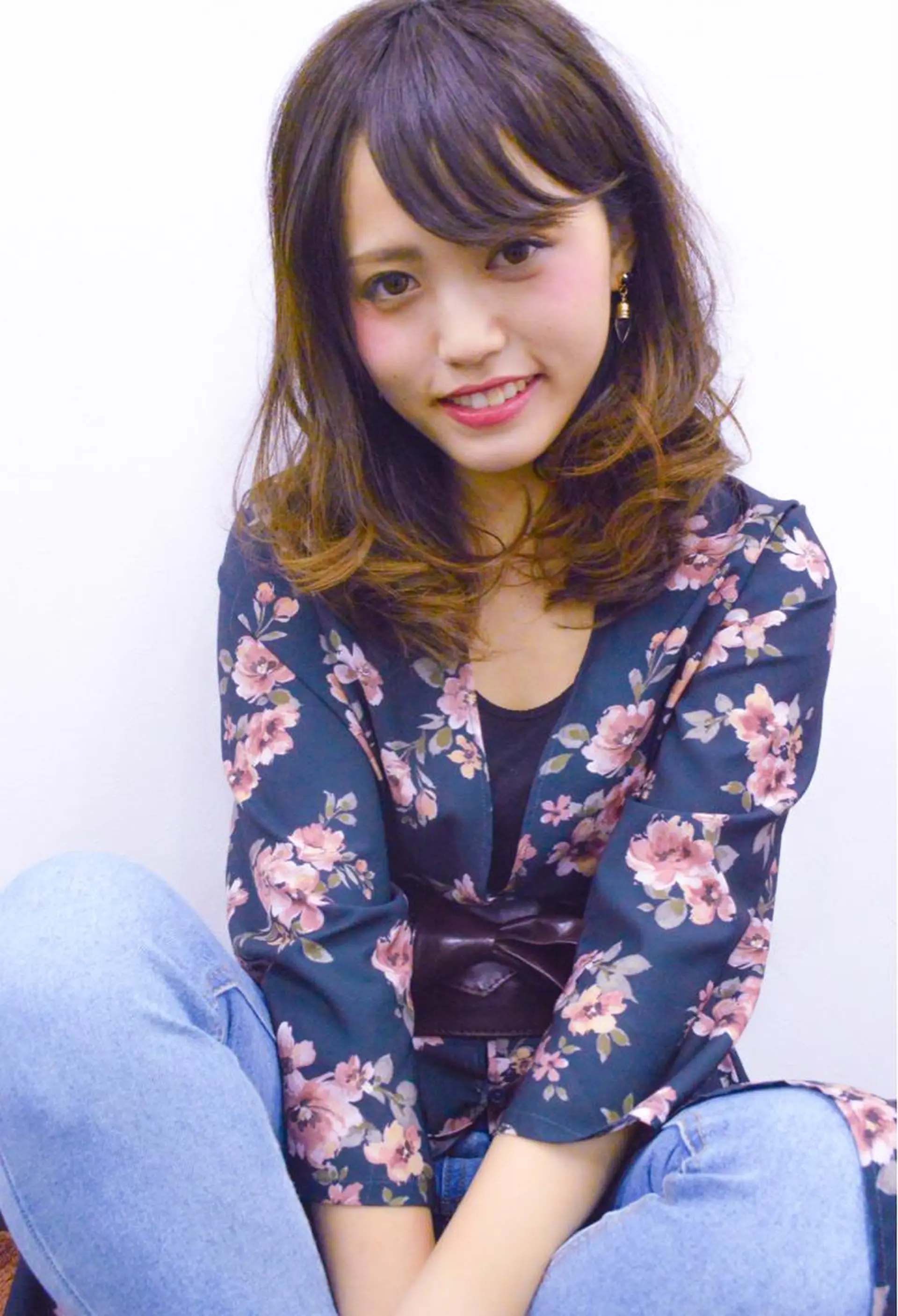 セミロング Latot (ラトット)所属・白石 真宏のヘアスタイル