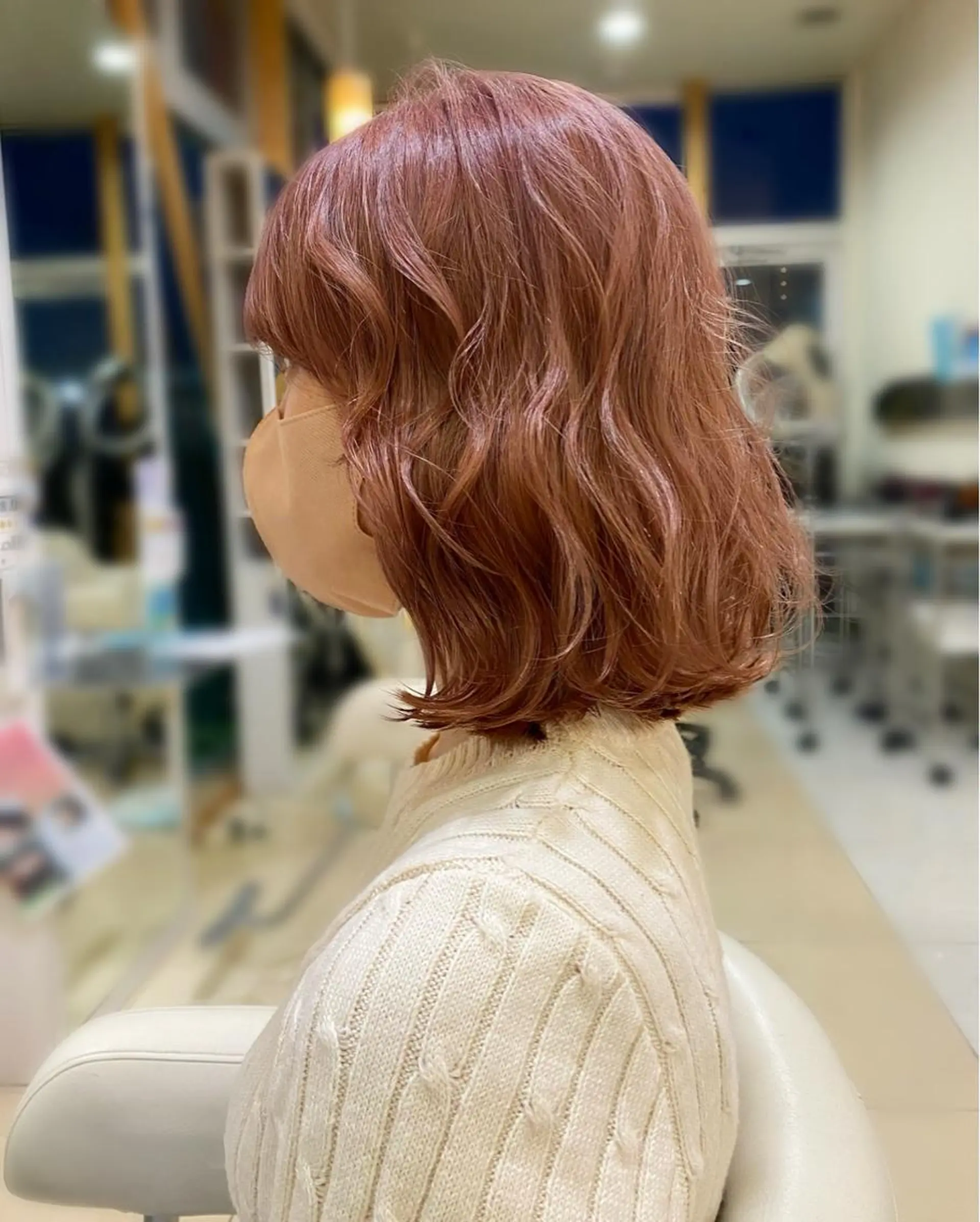 カラー 透明感カラー ヘアカラー トリートメント 💖🐇板倉 百花🐇💖のヘアスタイル