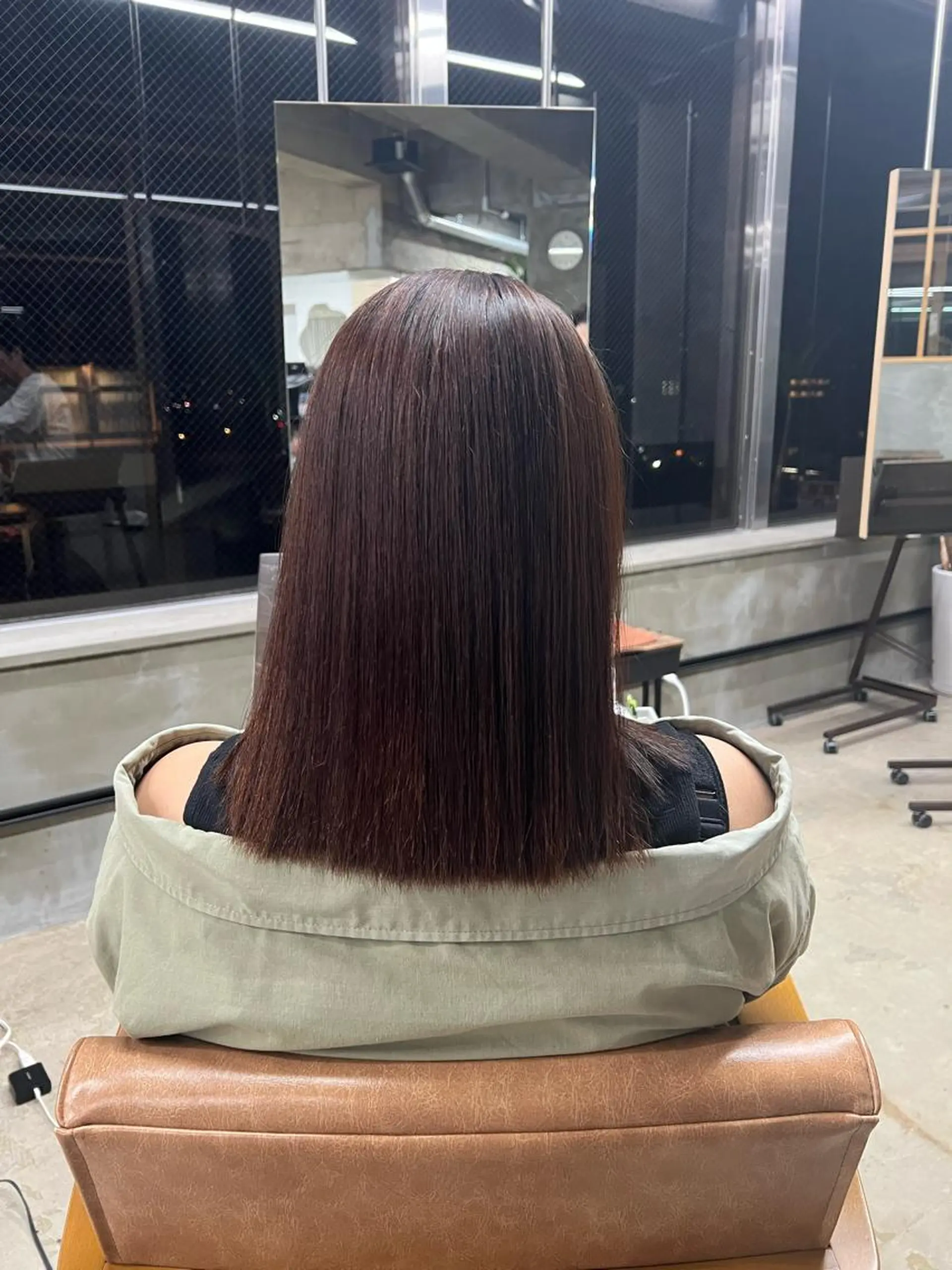 ミディアム 縮毛矯正 freera kyoto  河原町三条店所属・freera 希帆 kihoのヘアスタイル