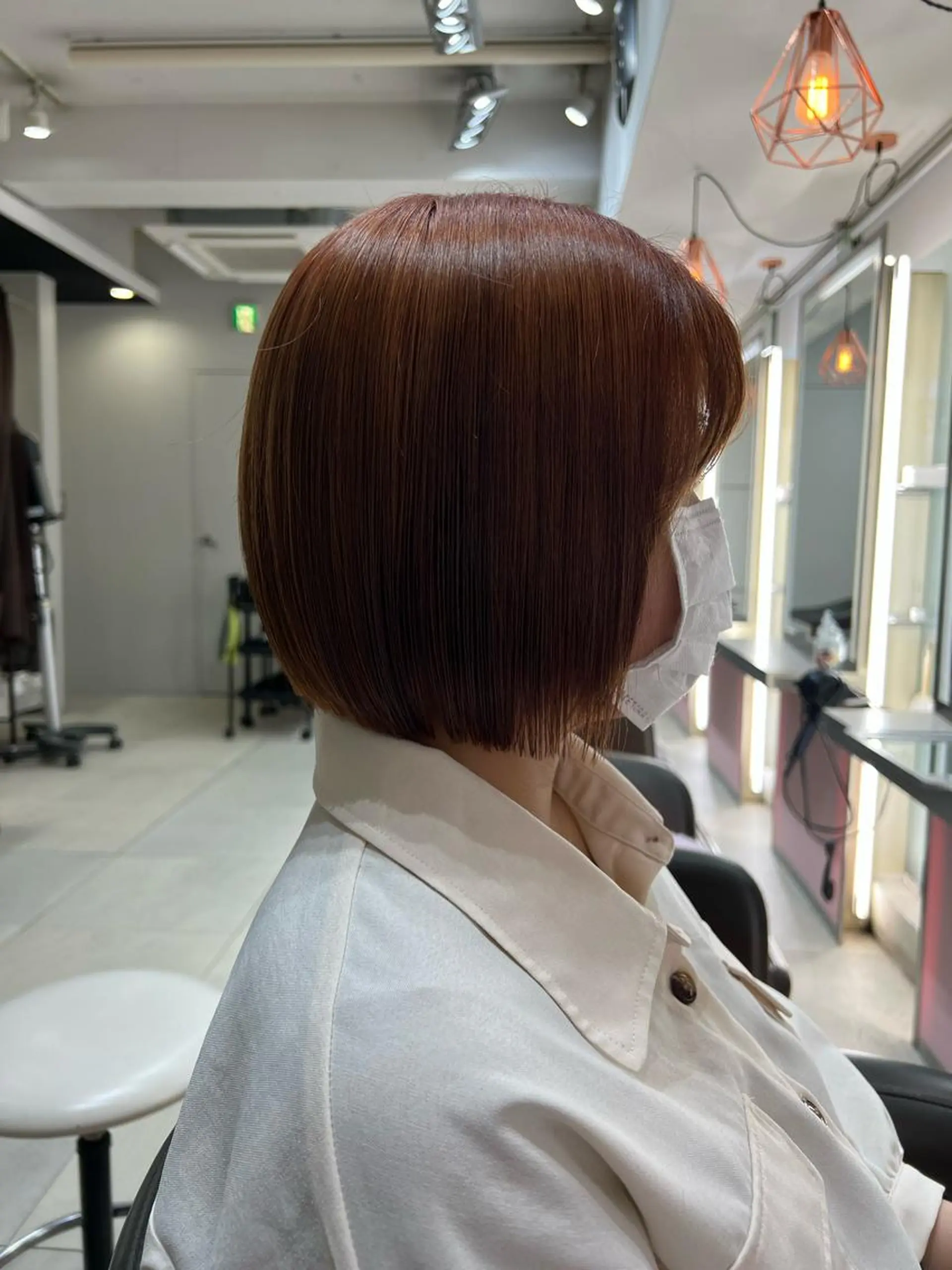 ショート ボブ 伸ばしかけ ショートヘア Eleanor 池袋 ミカのヘアスタイル