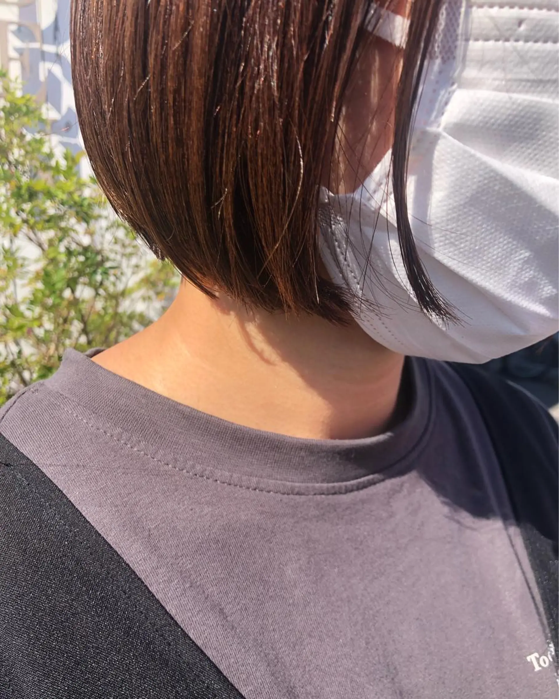 ショート カラー デザインカット🎨 ボブ🫟おざきのヘアスタイル