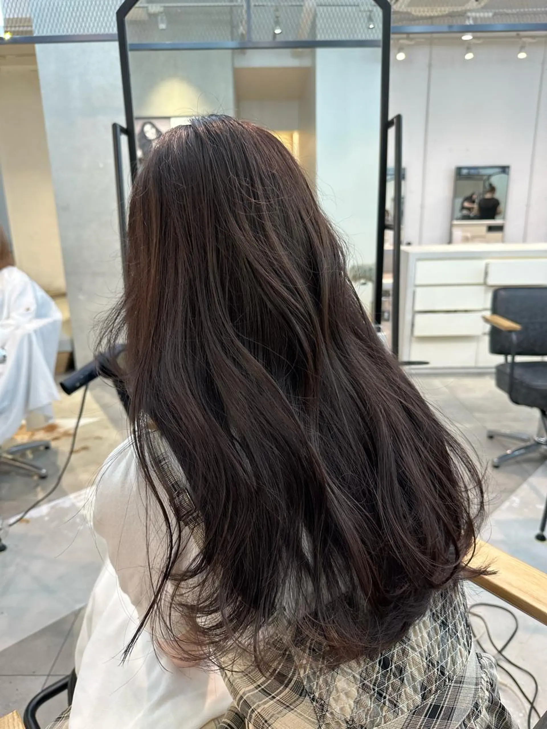 ロング ヘアカラー トリートメント 🎀韓国レイヤー特化 🎀ベージュ/ミクのヘアスタイル