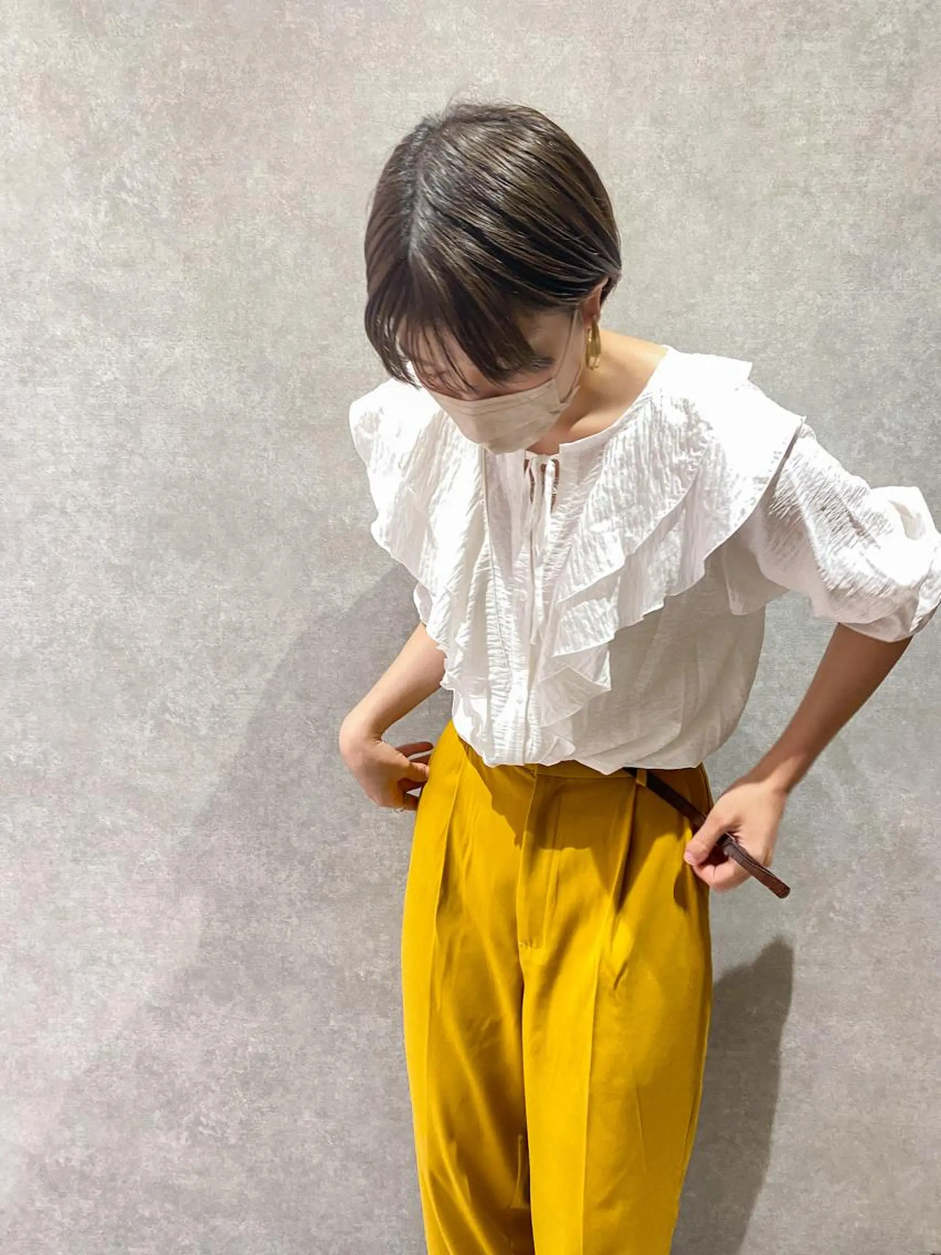 ショート カラー 韓国風デザイン 💐MIZUKI💐のヘアスタイル