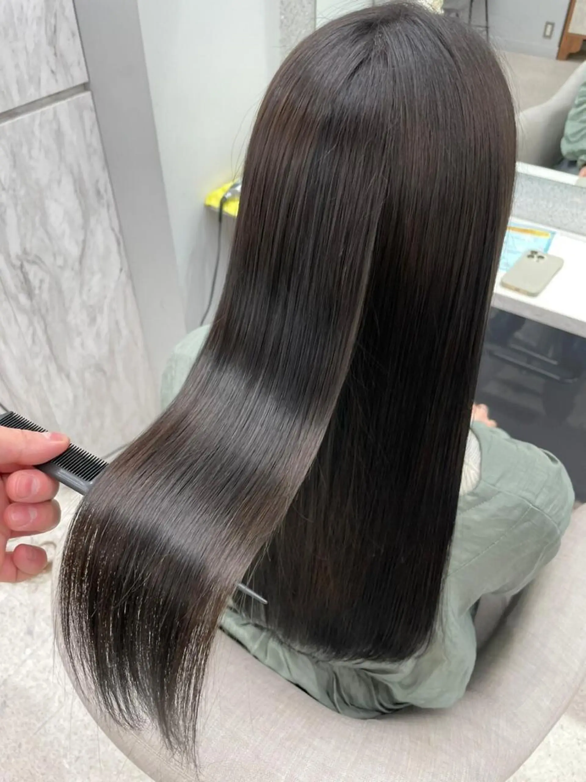 ロング トリートメント メンズスタイリスト/ 髪質改善/居場のヘアスタイル