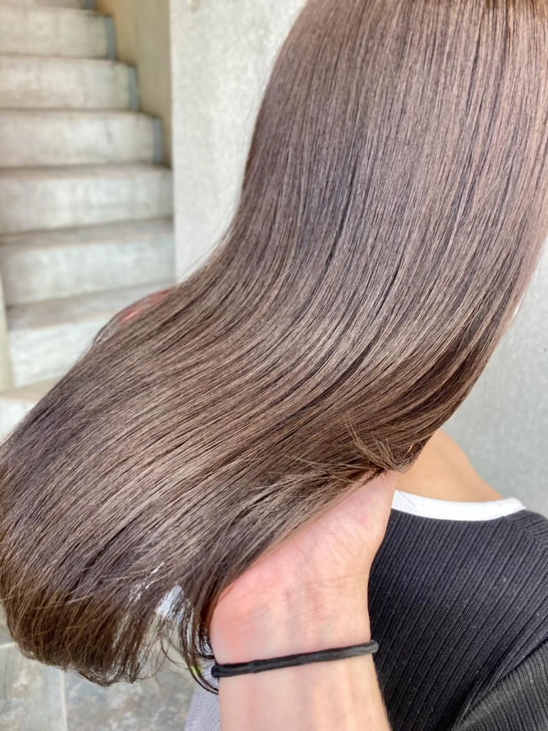 セミロング カラー ボブ& 髪質改善FUMIYAのヘアスタイル