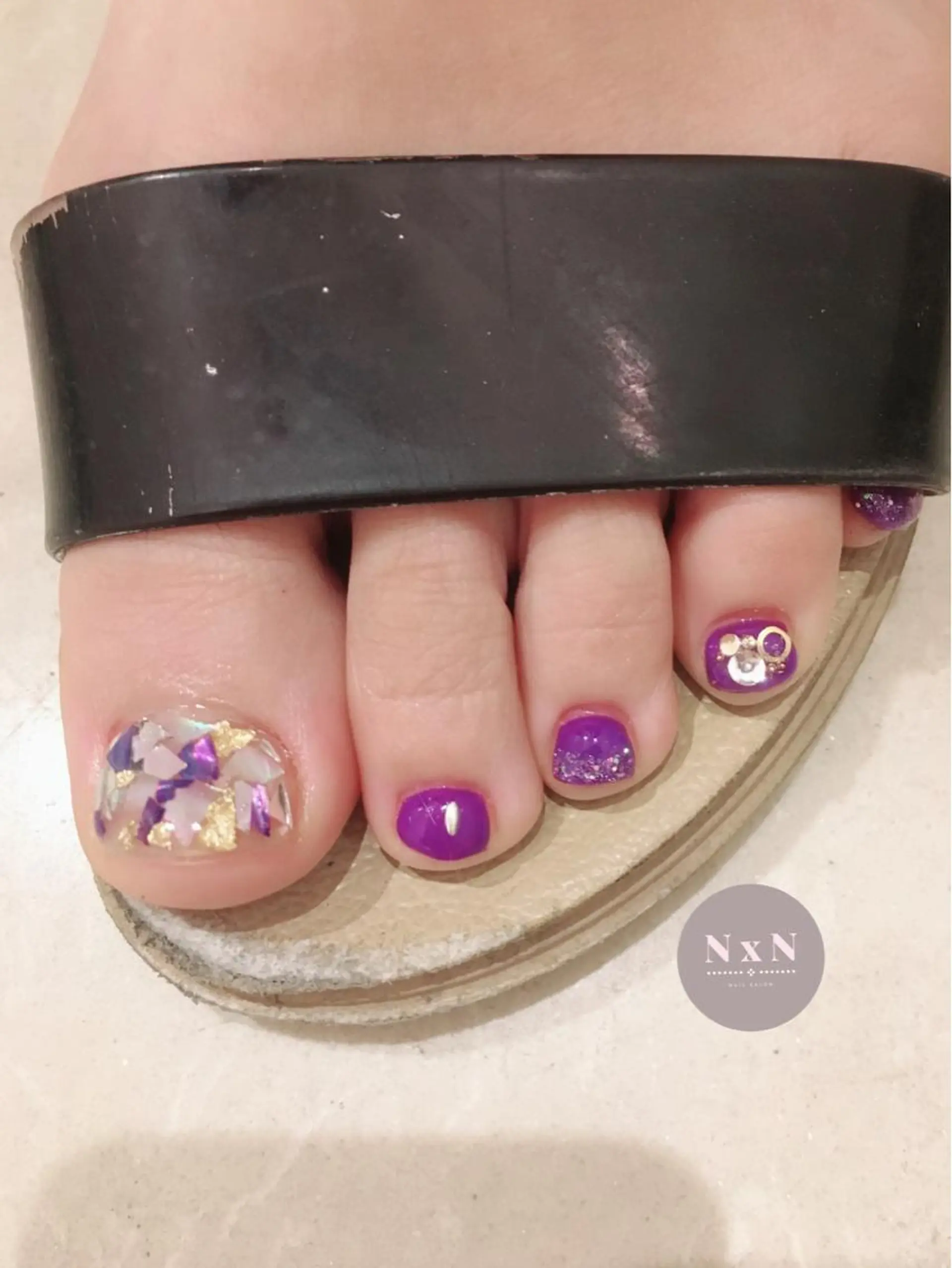 ネイル フットネイル nail salon N×Nのネイルデザイン