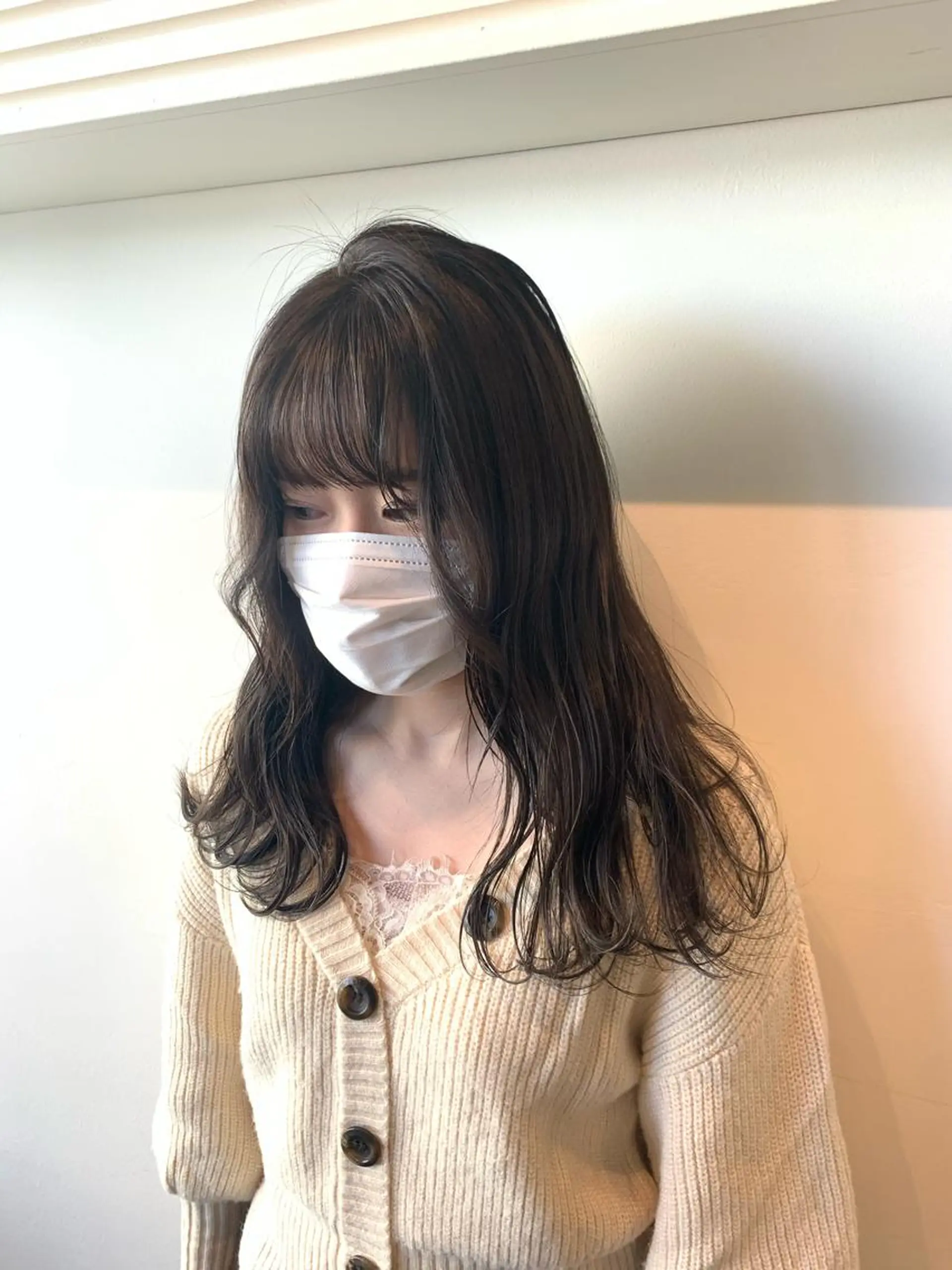 セミロング カット ヘアカラー トリートメント ヘッドスパ ヘアセット 山口 竣也のヘアスタイル