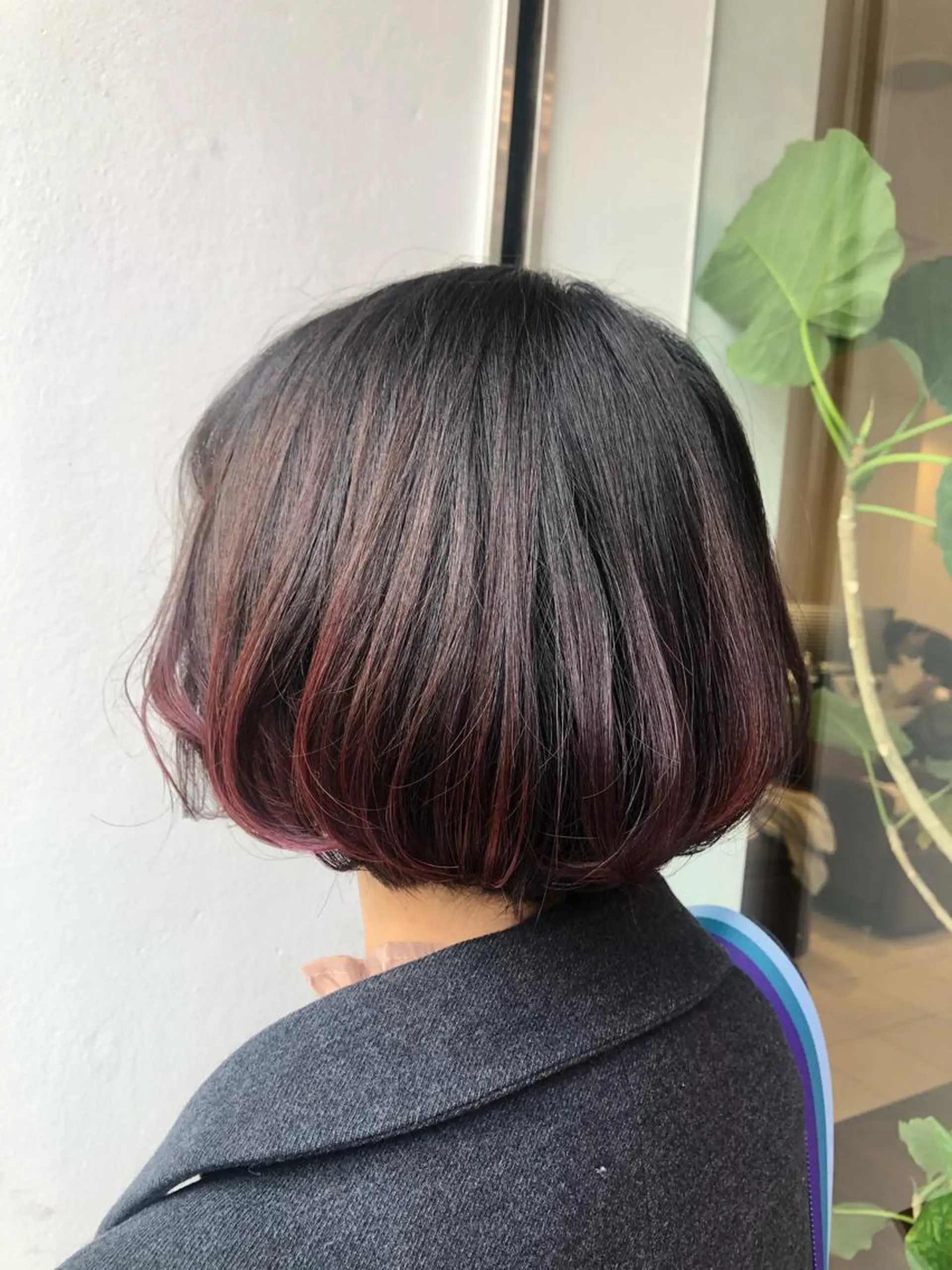 ショート カラー ピンクカラー 大阪長居🌱野見山 卓也のヘアスタイル