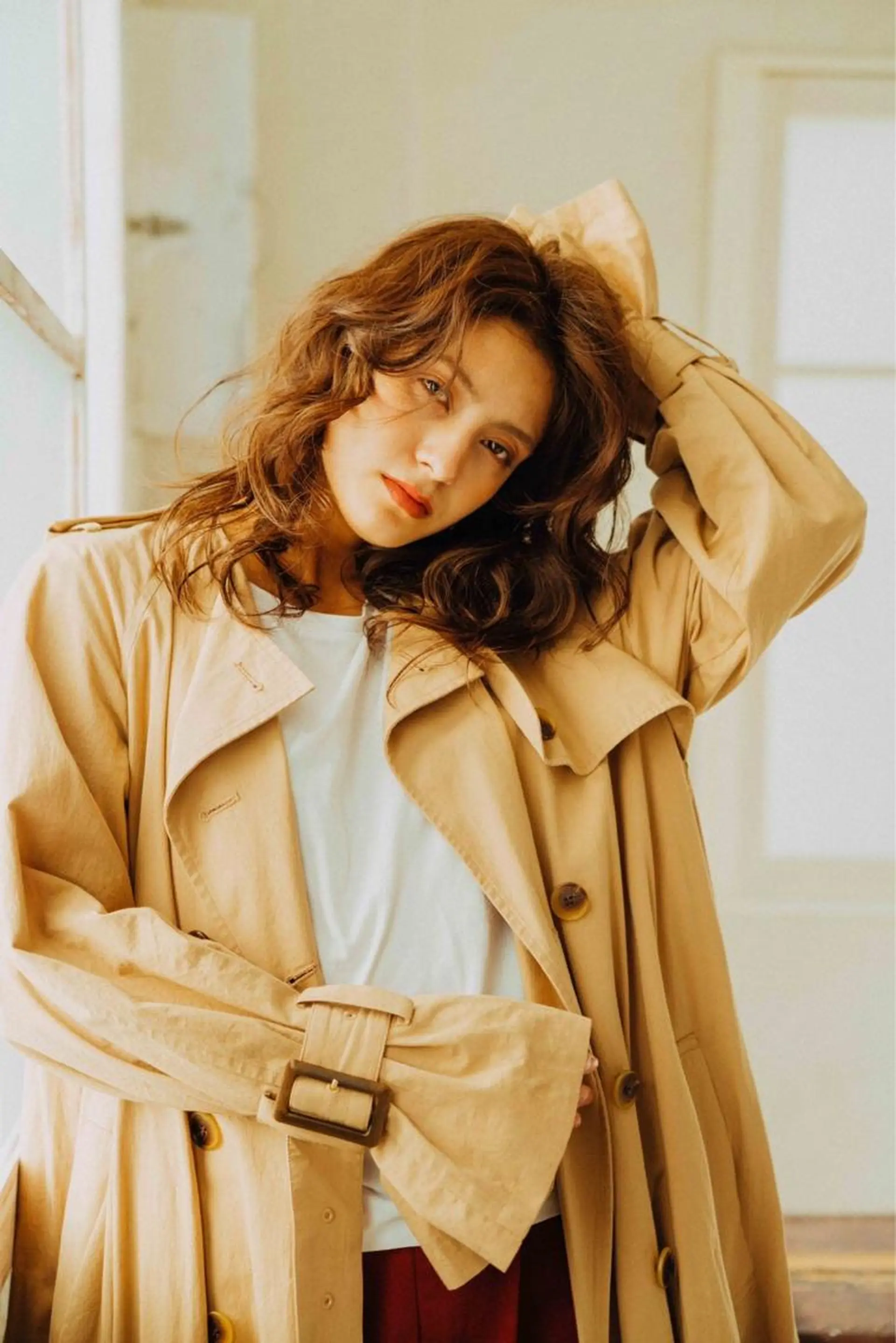 ミディアム カラー パーマ ヘアアレンジ メンズ キッズ ネイル マツエク・マツパ メンズウルフカット アディクシーカラー 透明感カラー ボブ ウルフカット unu hair所属・藤井 仁紀のヘアスタイル