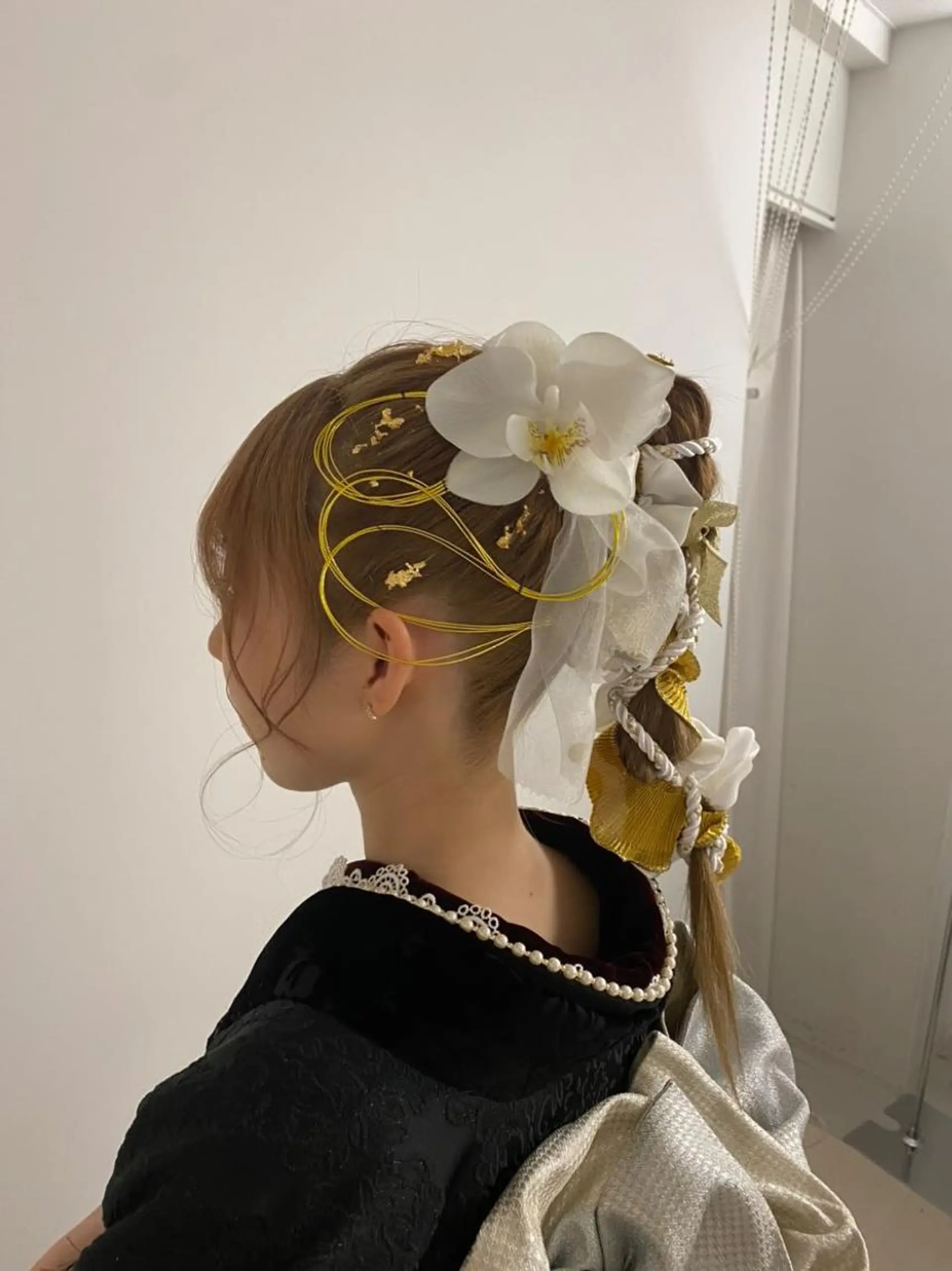 ロング ヘアアレンジ 卒業式のヘアスタイル ヘアセット 卒業式ヘアセット🎀 ヘアアレンジのヘアスタイル