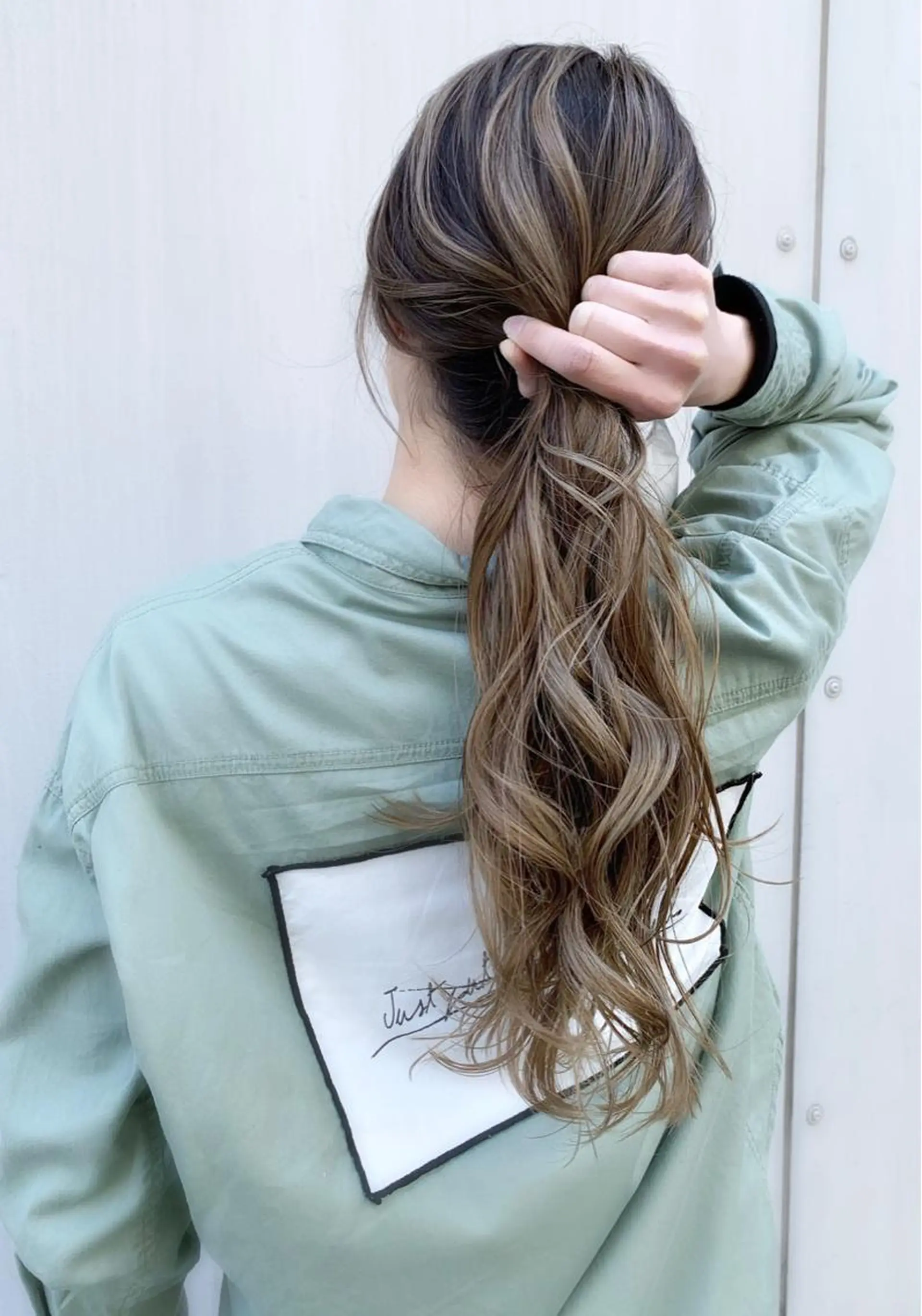 ロング レイヤーカット 🤍デザインカラー 特化🤍HIROのヘアスタイル