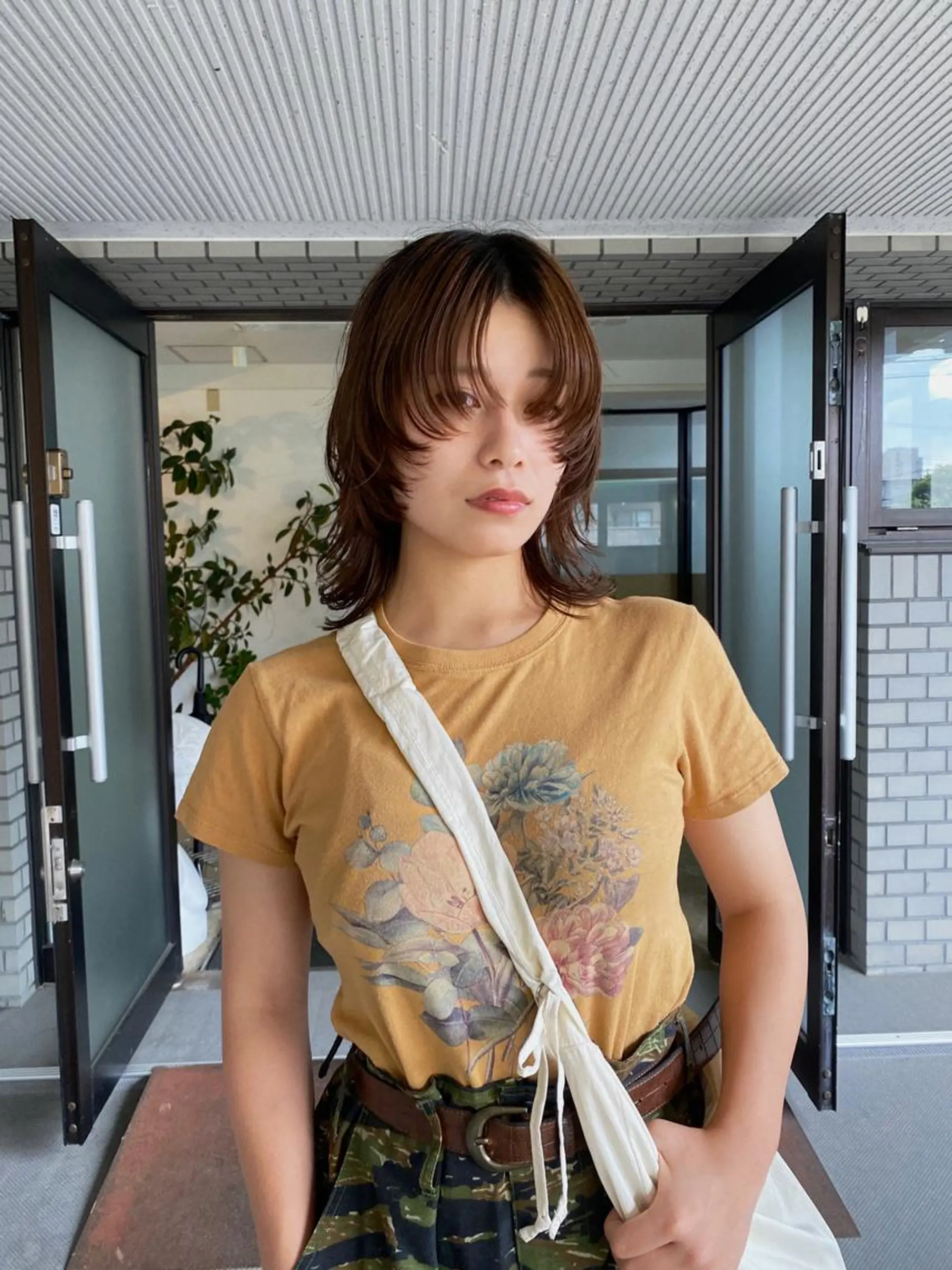 ミディアム カット ヘアカラー GATTACA所属・KEI gattacaのヘアスタイル