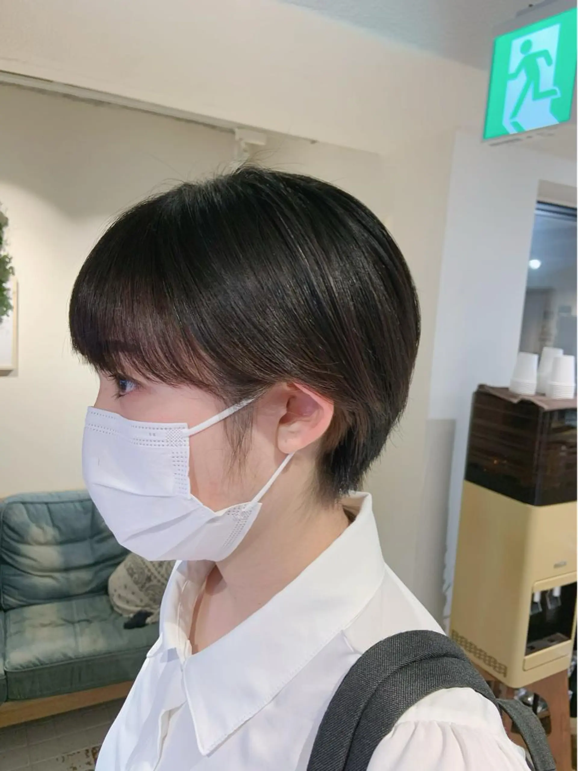 ショート ショートボブ ボブ ショートヘア 小顔カット BROWN nakano所属・🌿【メンズ歓迎】 矢嶋祐介のヘアスタイル
